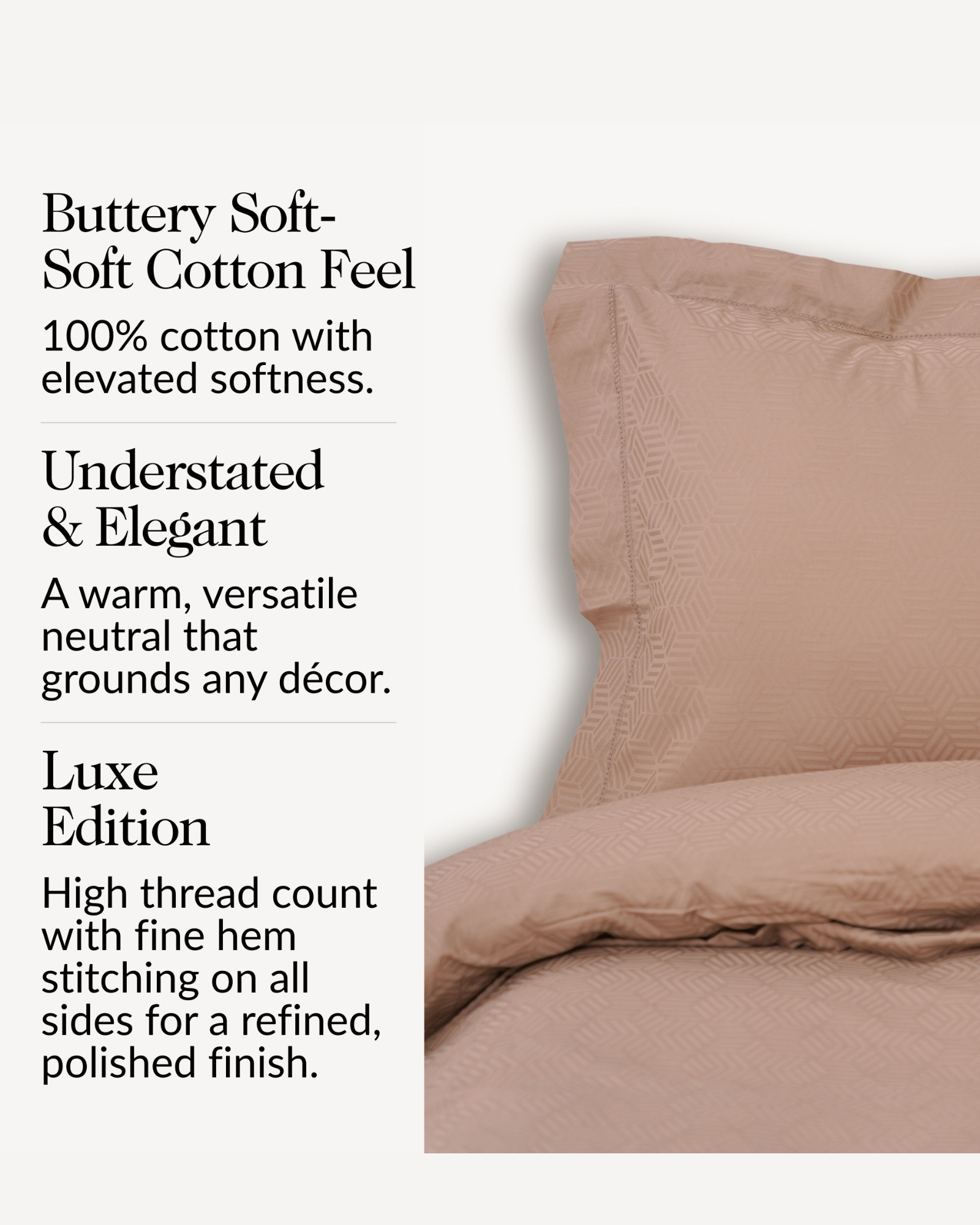 Jacquard Duvet Cover Set-Luxe Edition