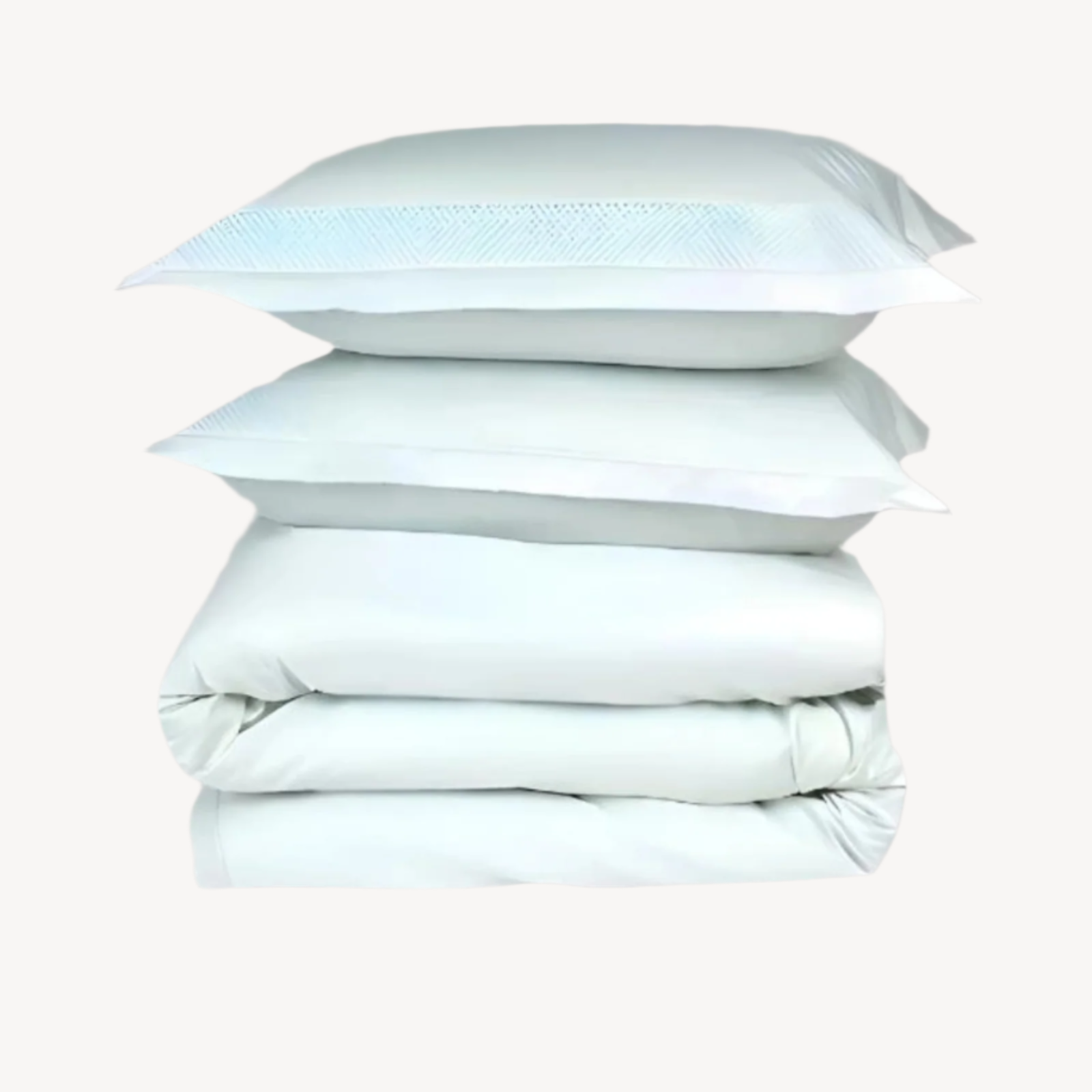 800 Supima Wood Work Duvet Covers