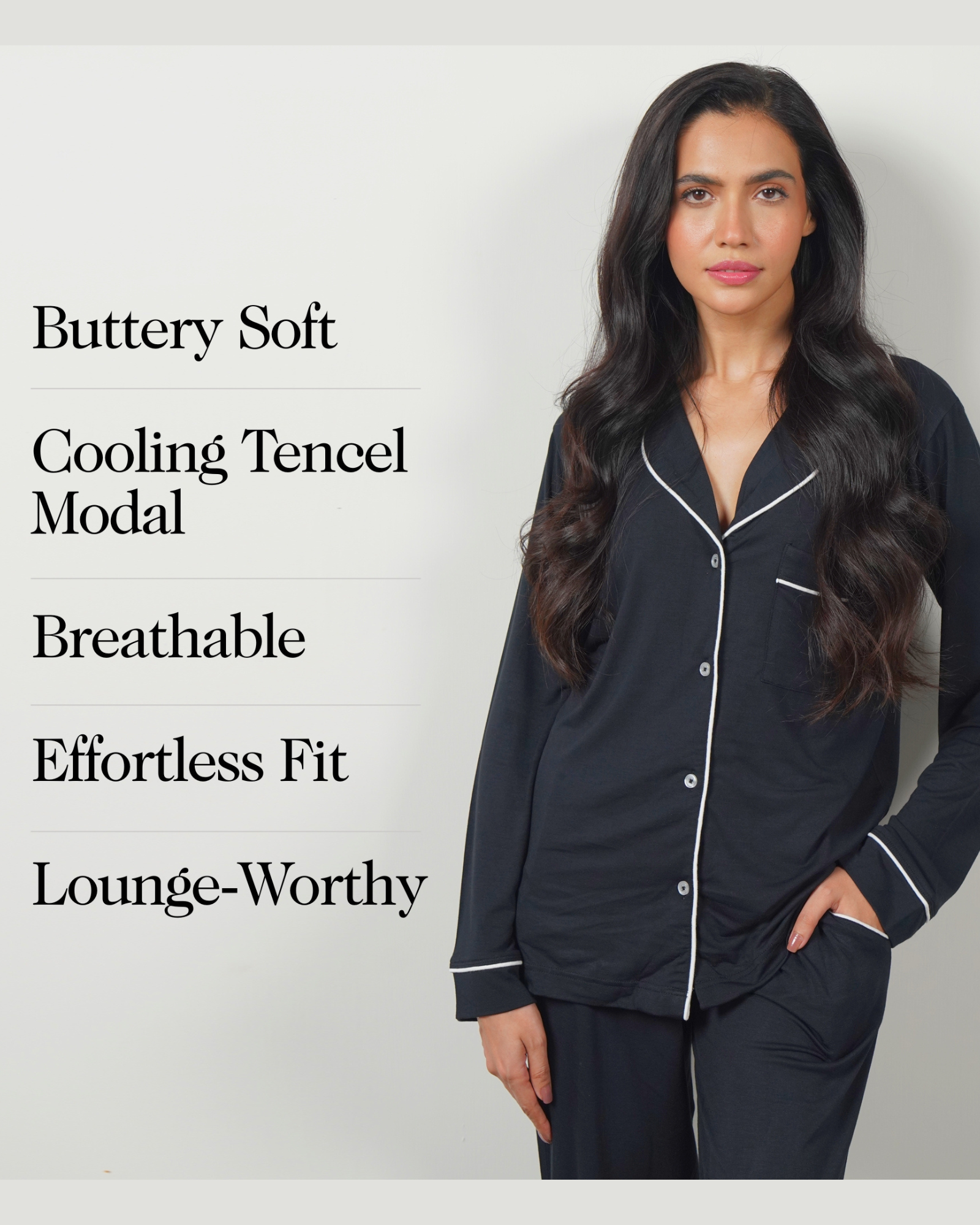 Tencel Modal Long PJ Set