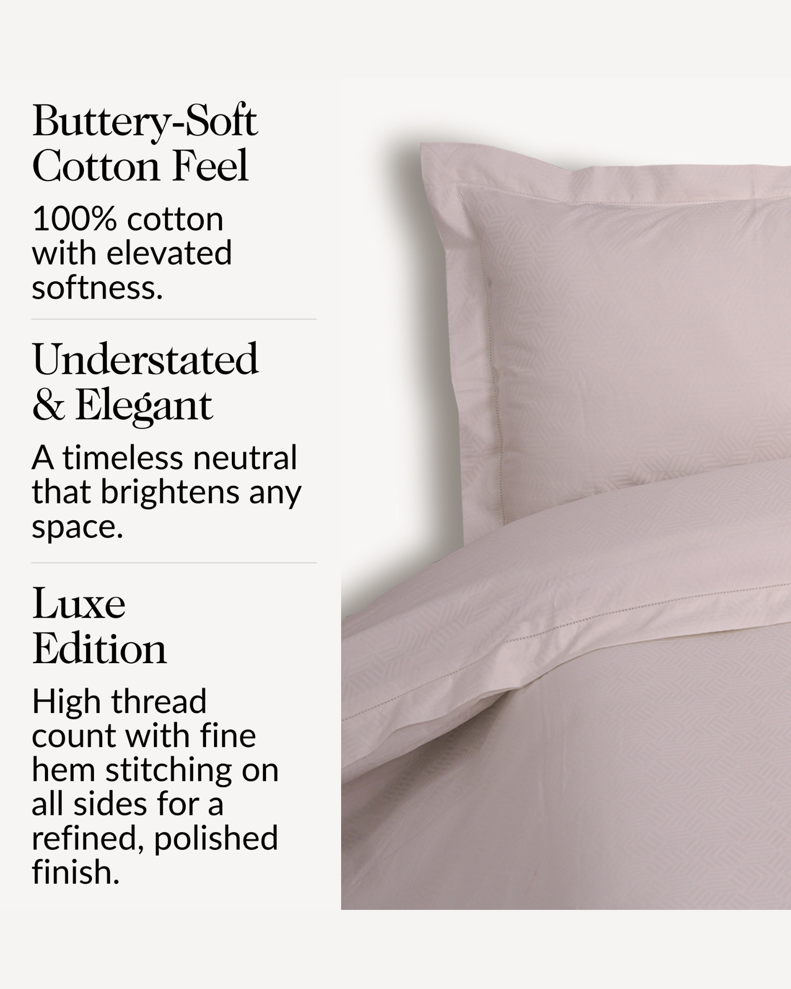 Jacquard Duvet Cover Set-Luxe Edition