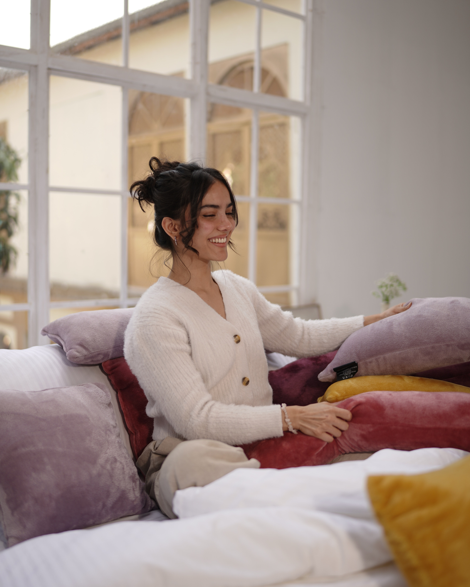 Plush Cushions