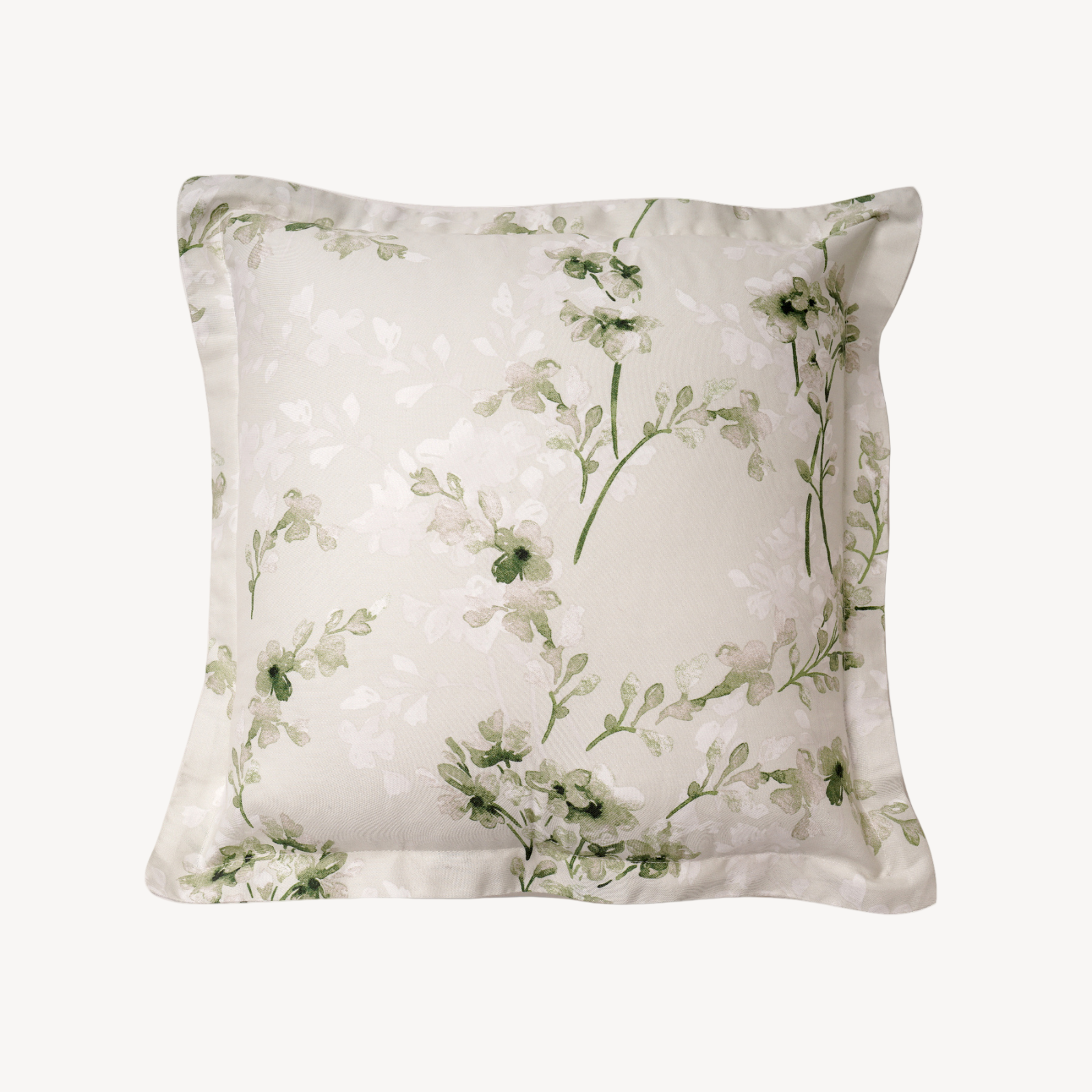 Emerald Oasis Cushion Cover