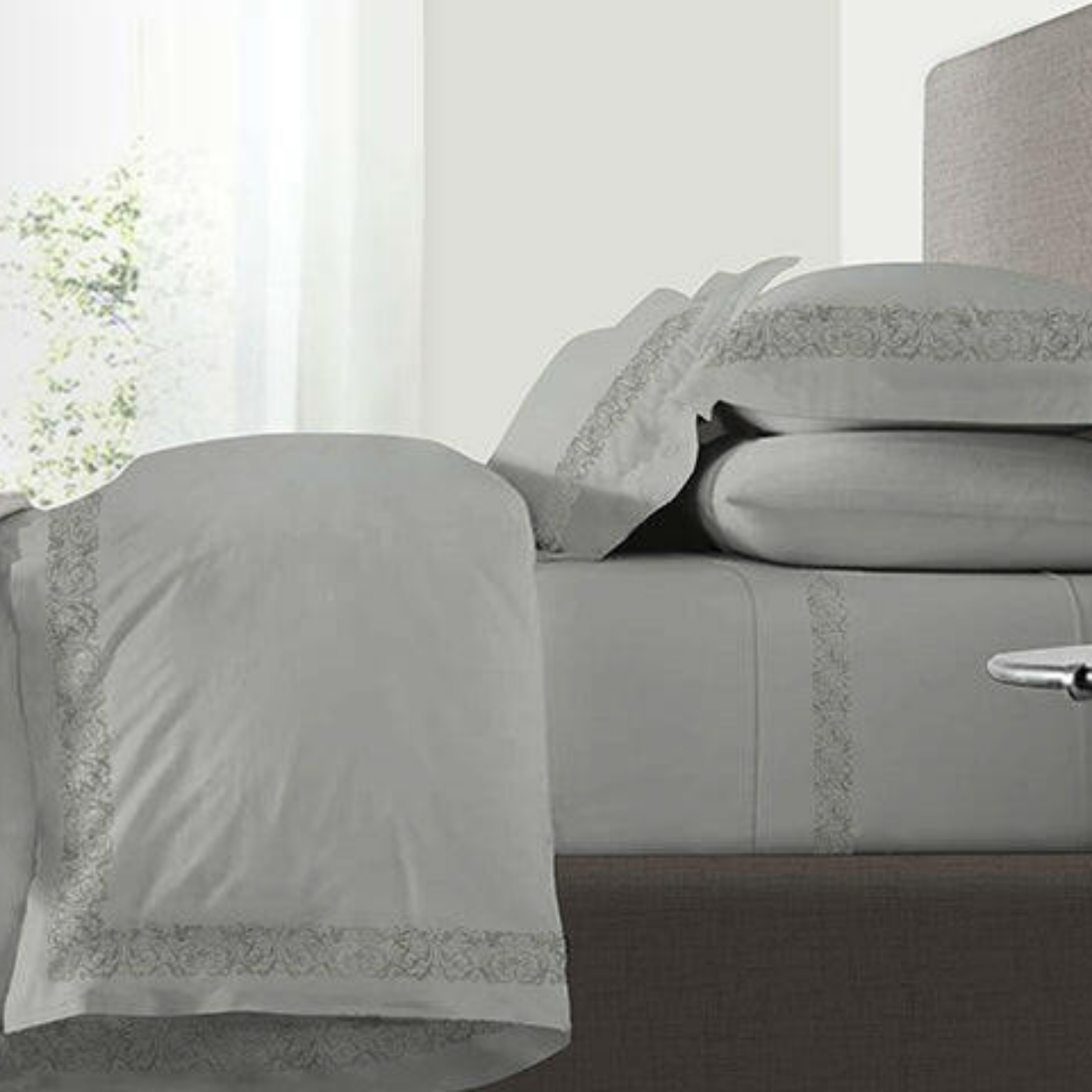 1000 Supima Swirls Duvet Cover