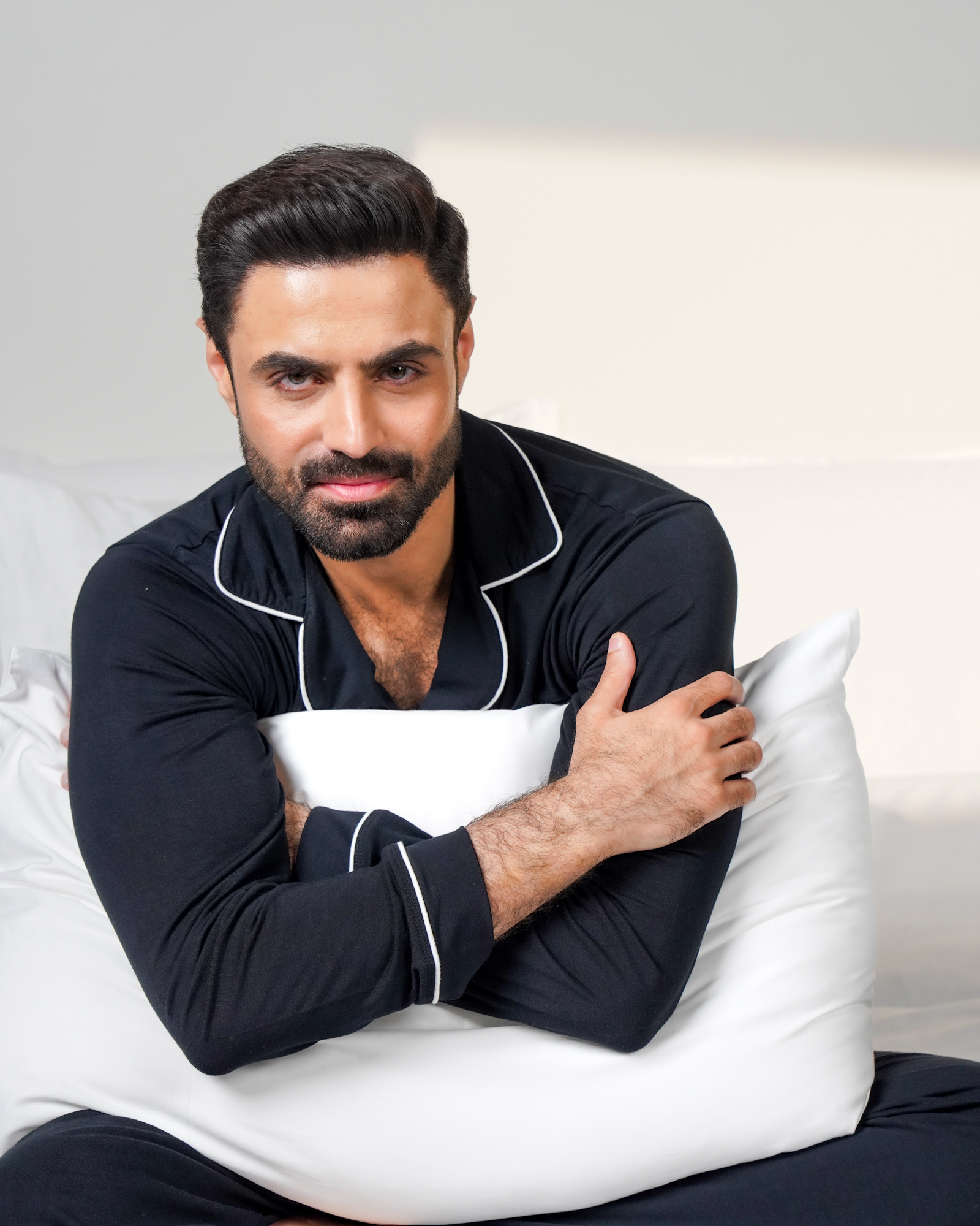 طقم بيجامات من قماش Tencel Modal