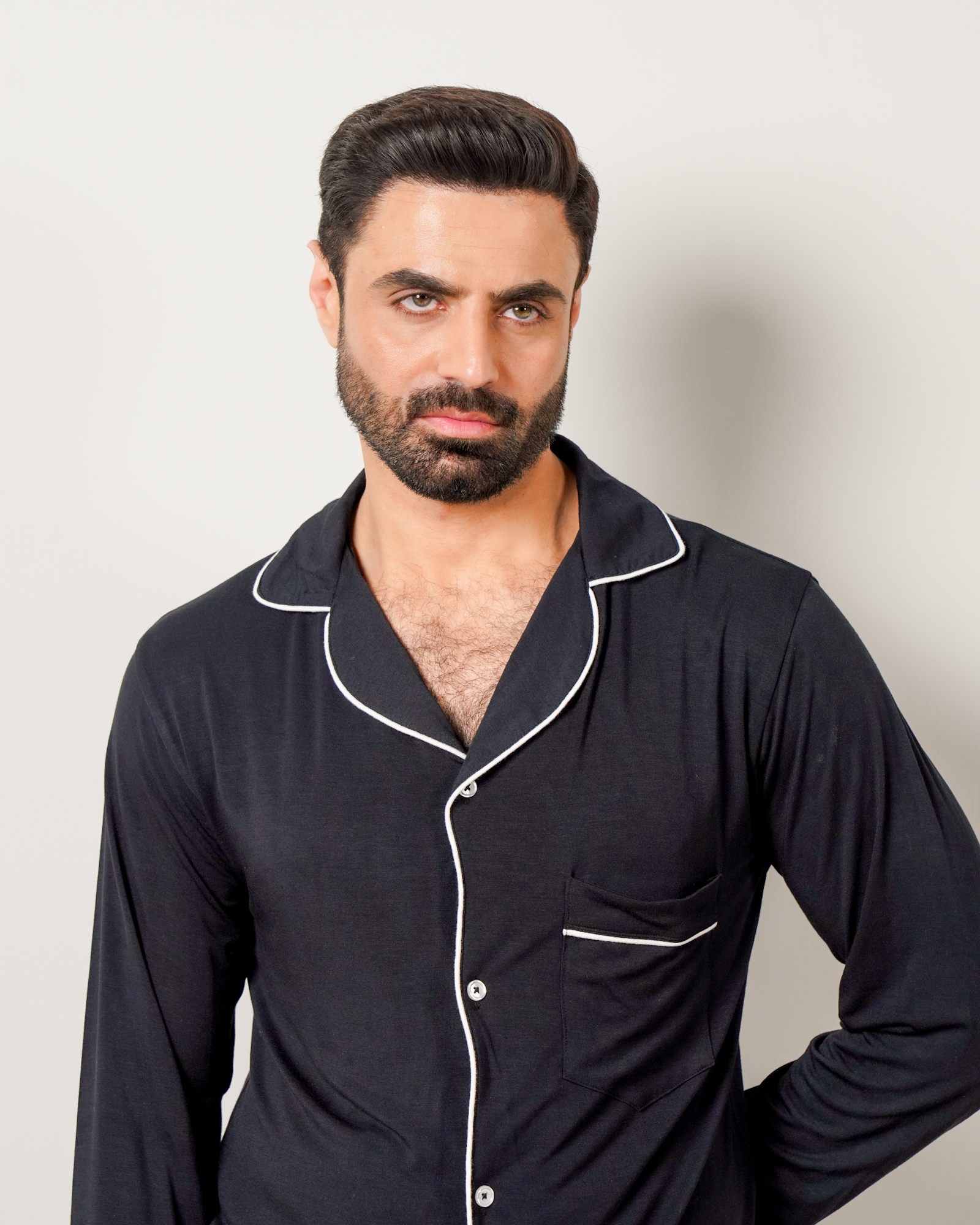 طقم بيجامات من قماش Tencel Modal