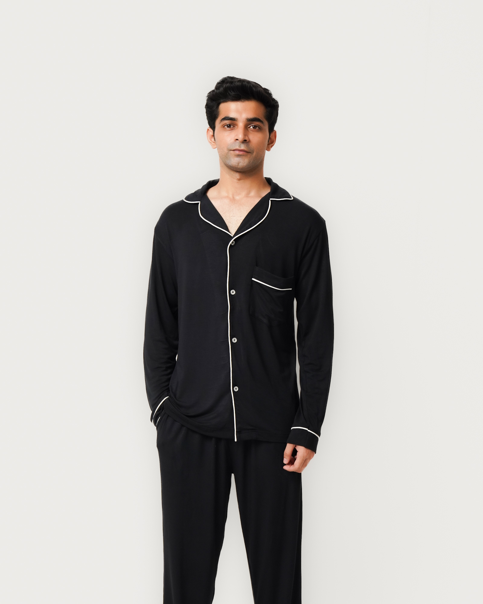 طقم بيجامات من قماش Tencel Modal