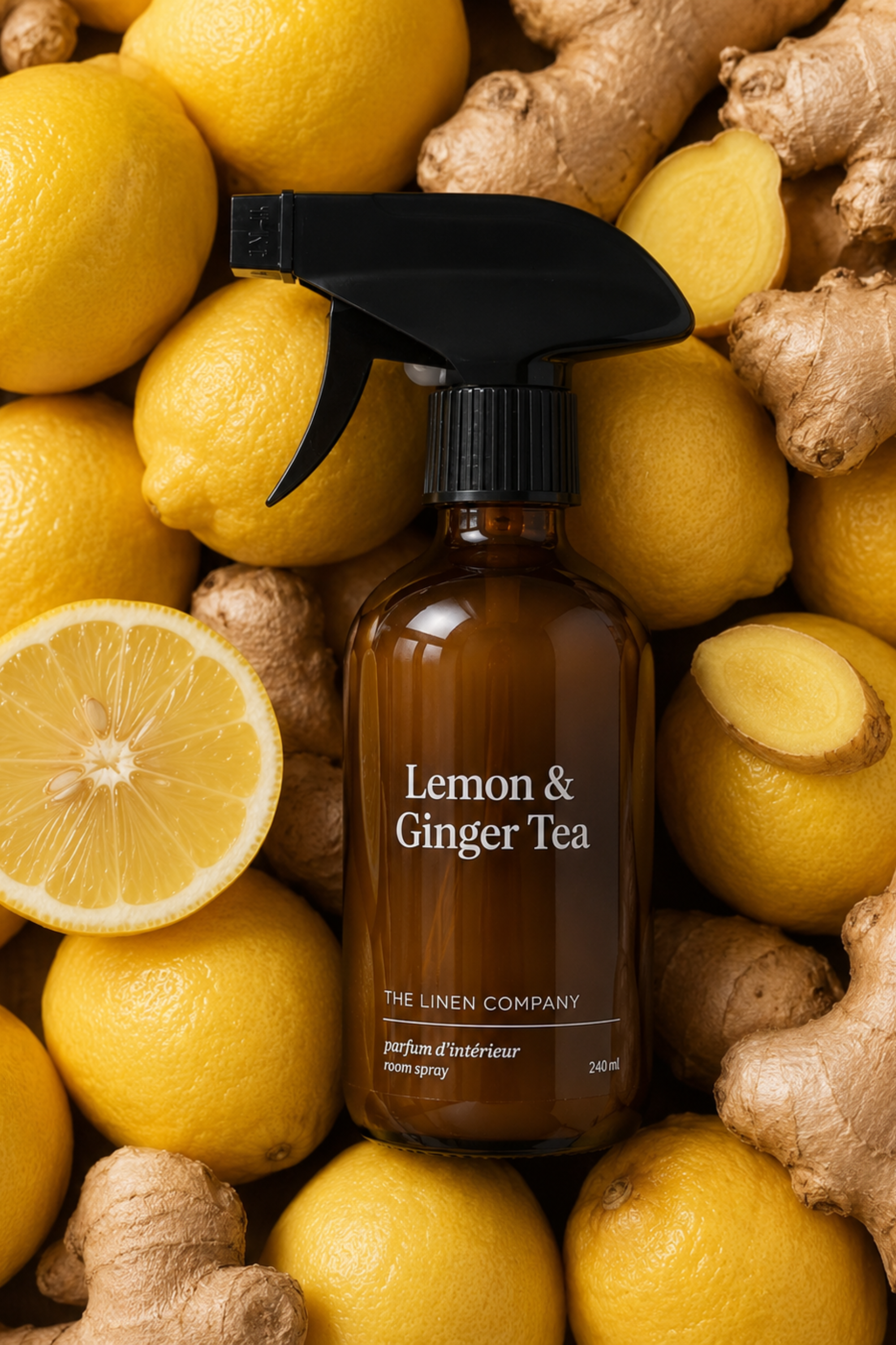 Room & Linen Spray - Lemon & Ginger Tea