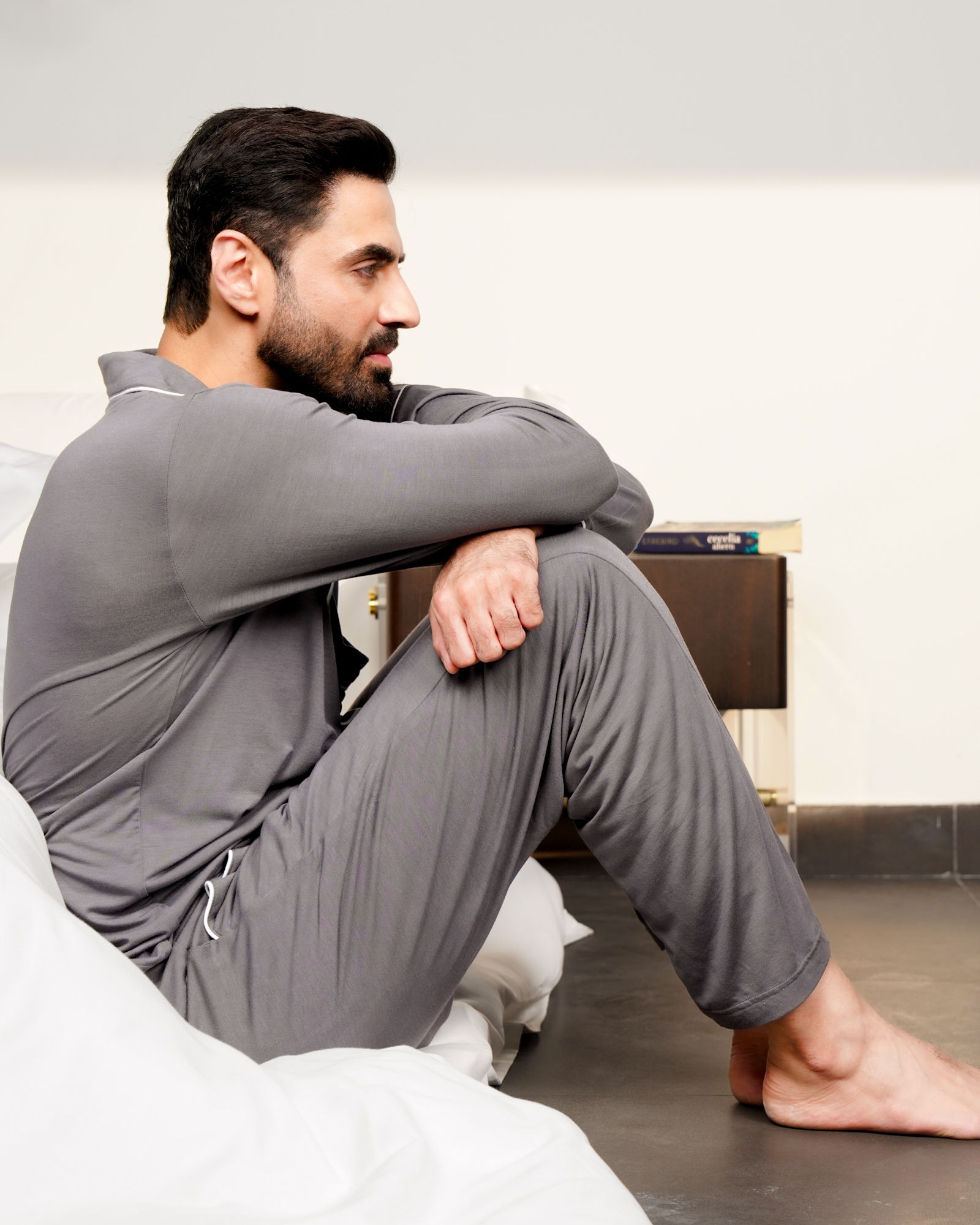 طقم بيجامات من قماش Tencel Modal