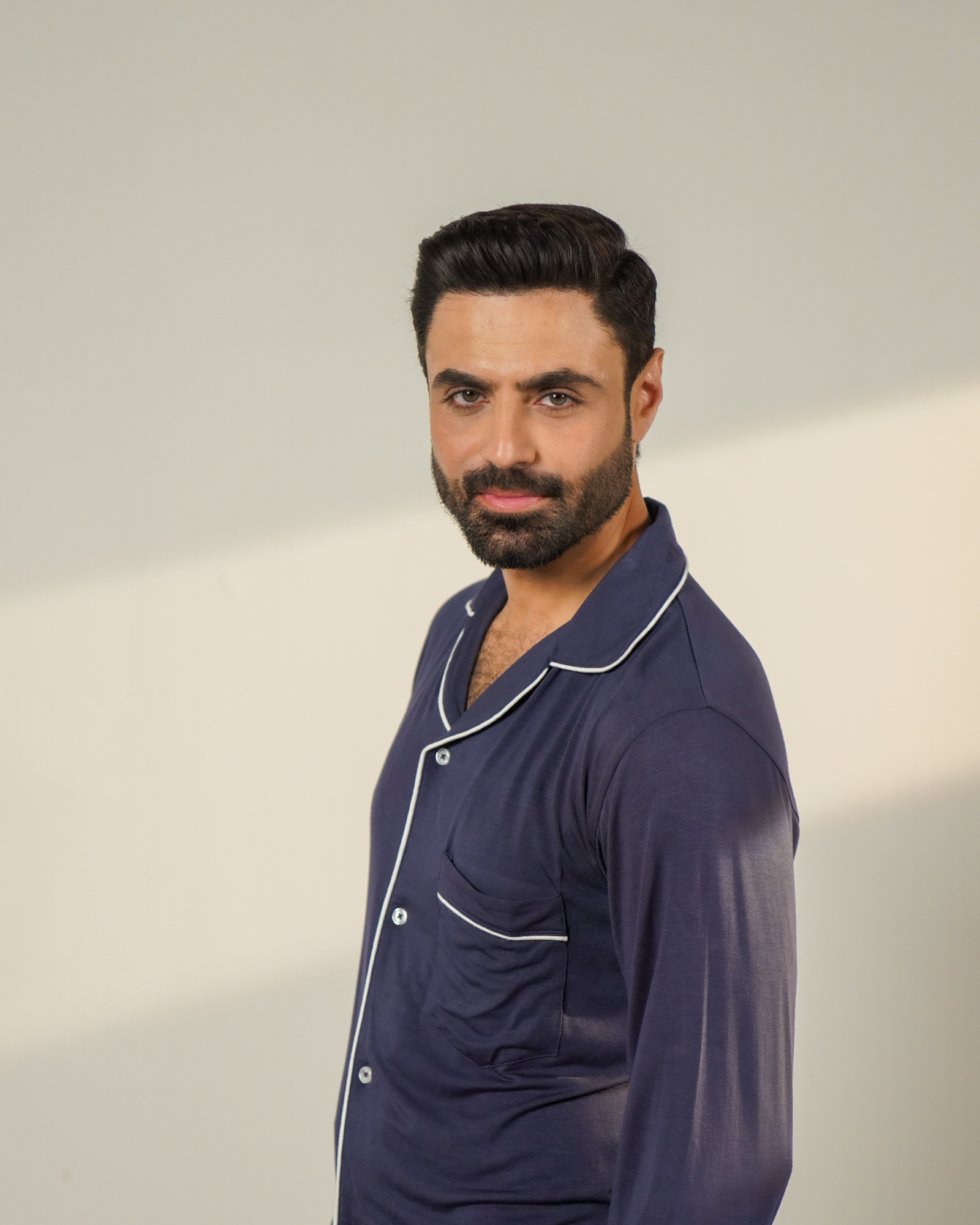 طقم بيجامات من قماش Tencel Modal