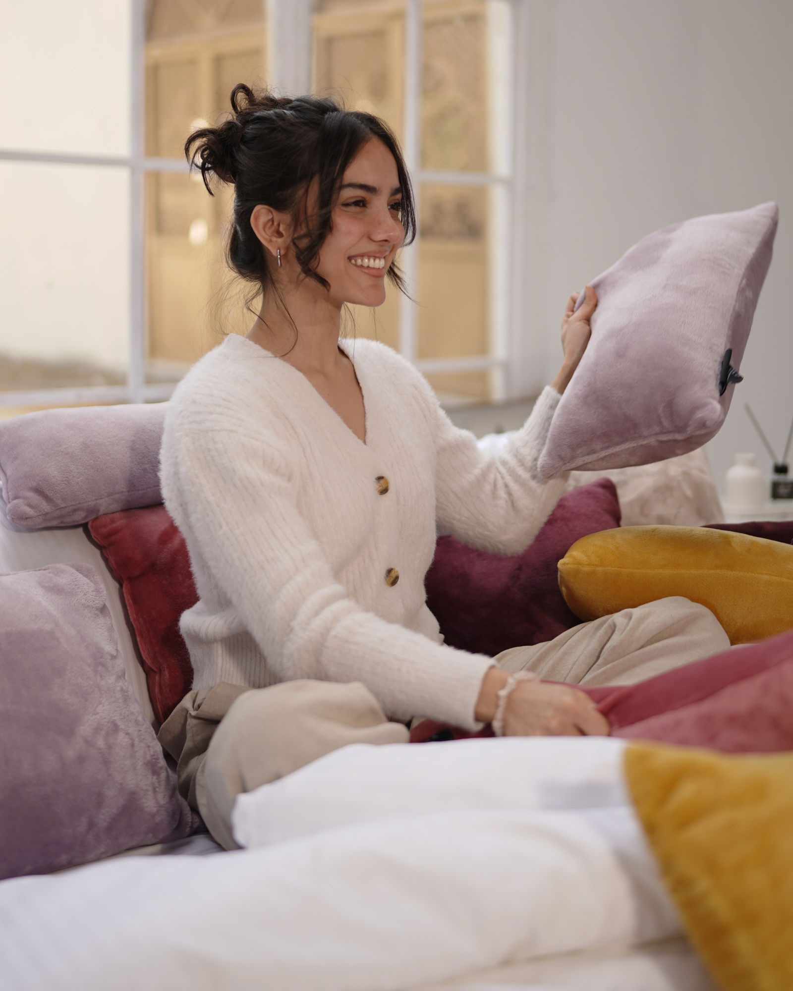 Plush Cushions