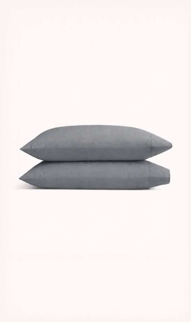 T400 Solid Pillowcases - Grey
