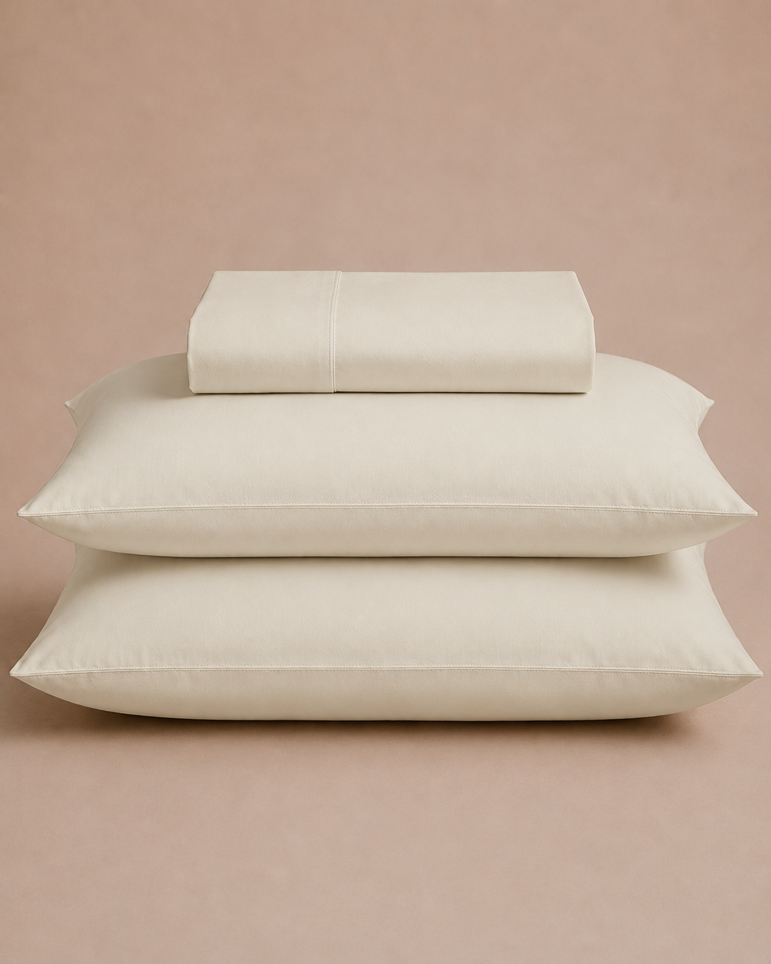 T200 Solid Flat Sheet Set - Ivory