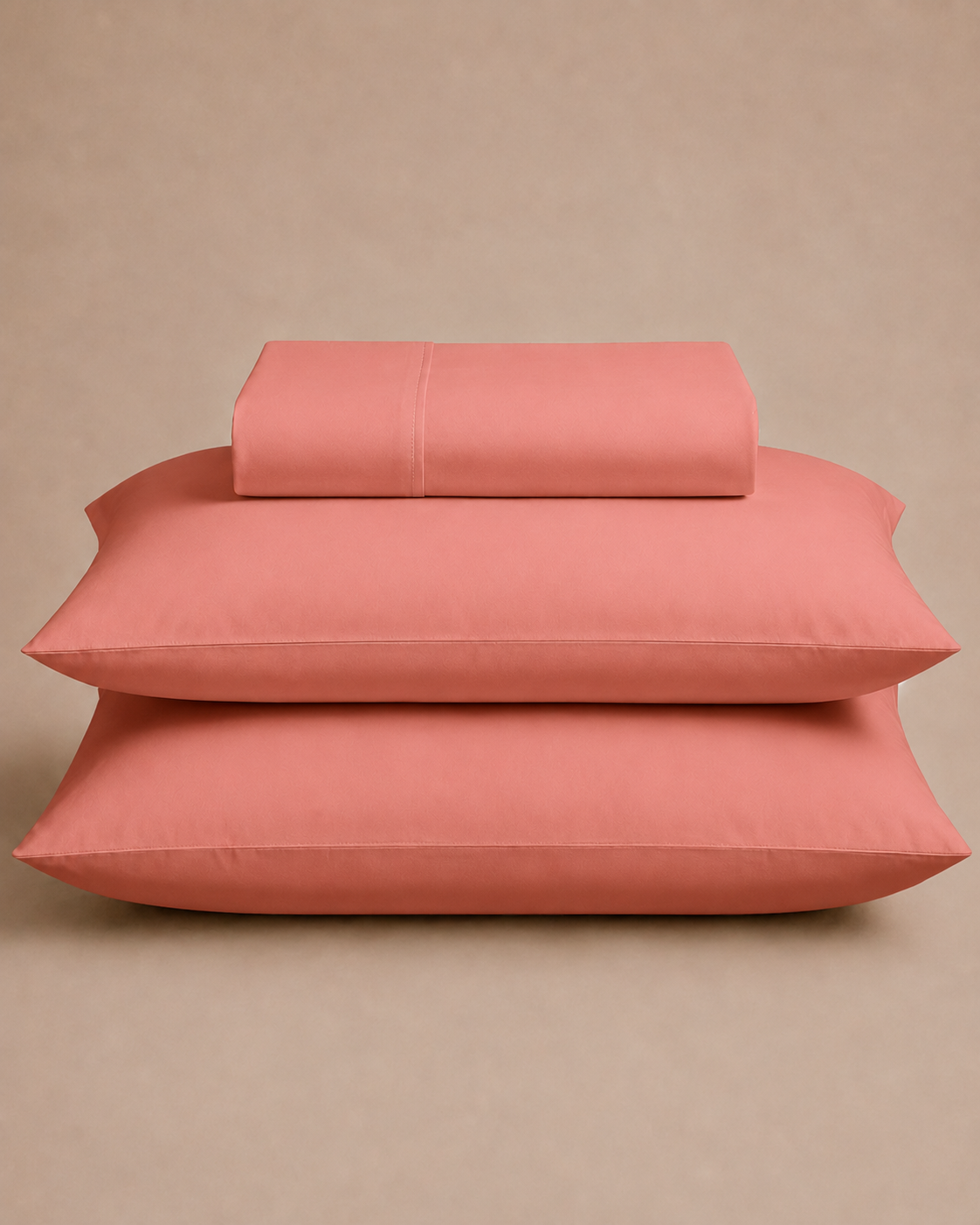 T200 Solid Flat Sheet Set - Blossom Pink