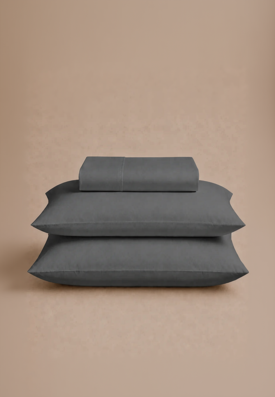 T200 Solid Flat Sheet Set - Grey