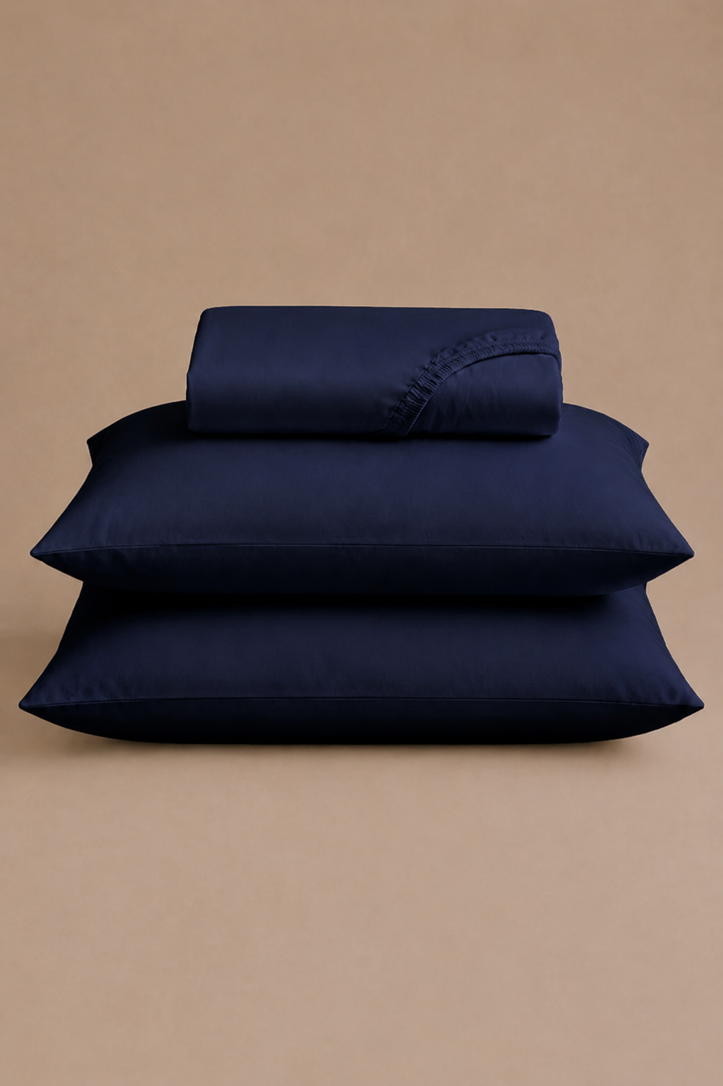 T300 Solid Fitted Sheet - Night Sky