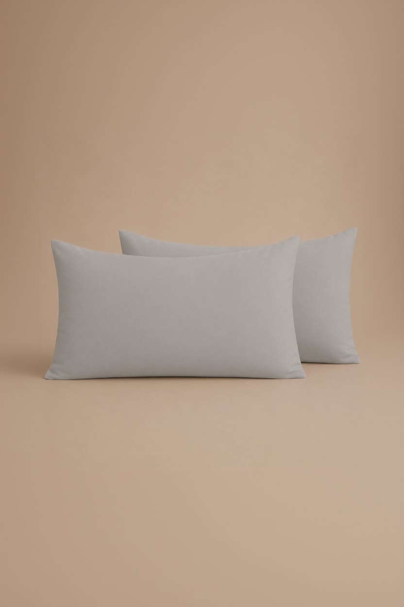 Tencel Cooling Pillowcases - Light Grey Diamond