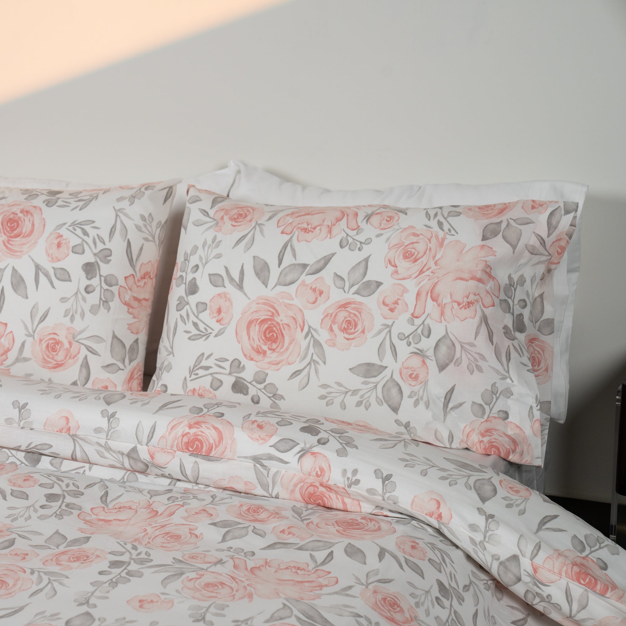 Pink Rose Fitted Sheet