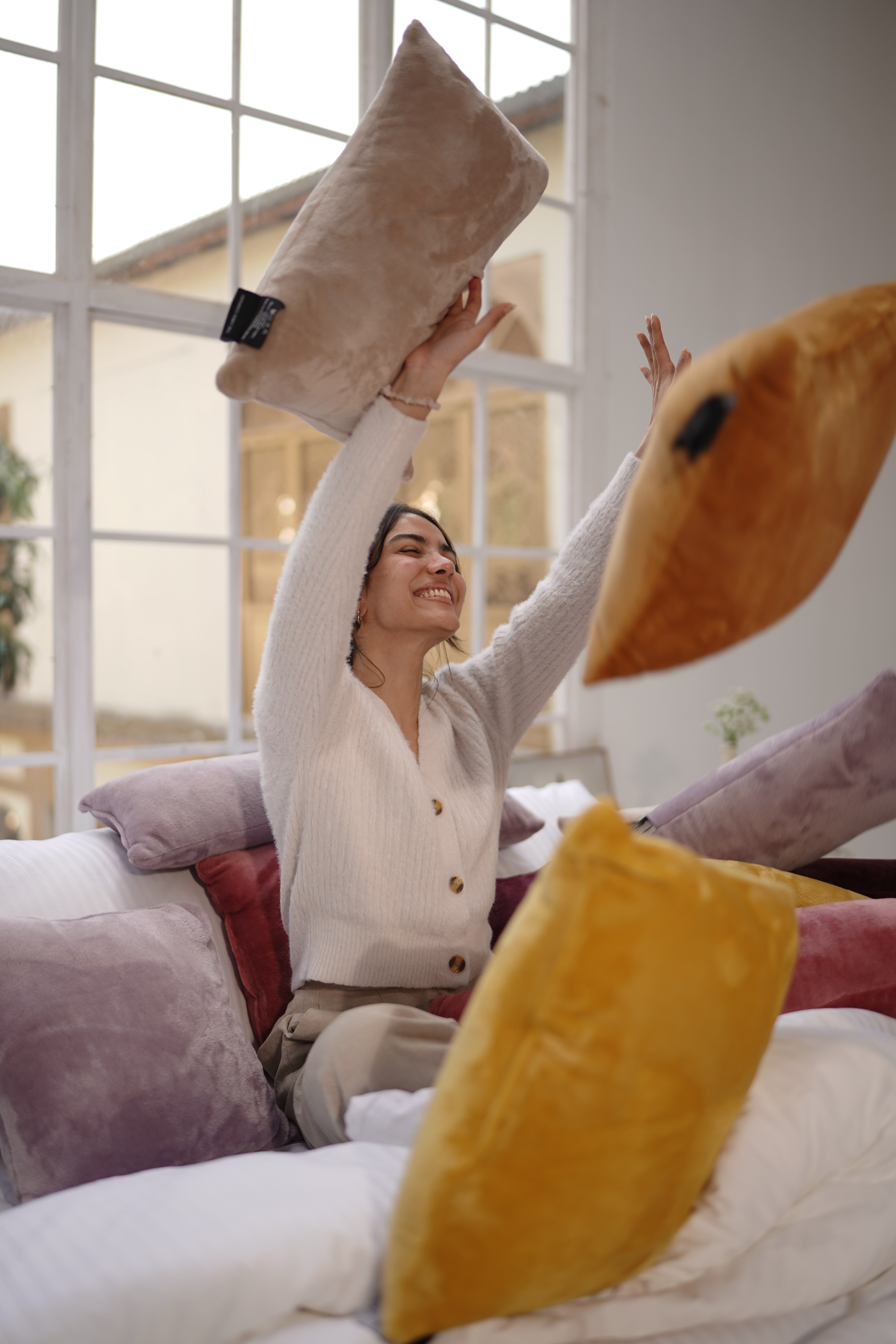 Plush Cushions