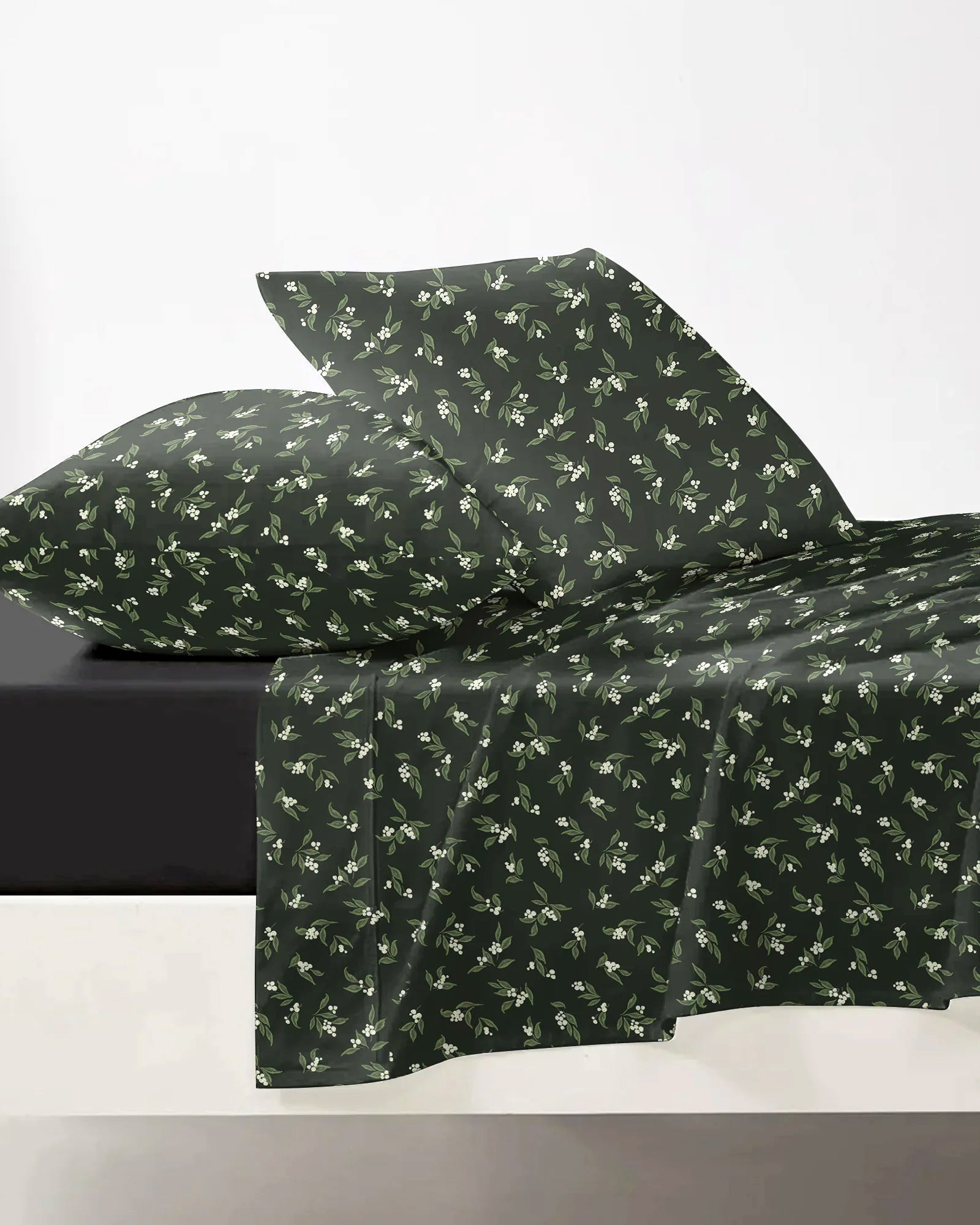 Midnight Garden Fitted Sheet Set