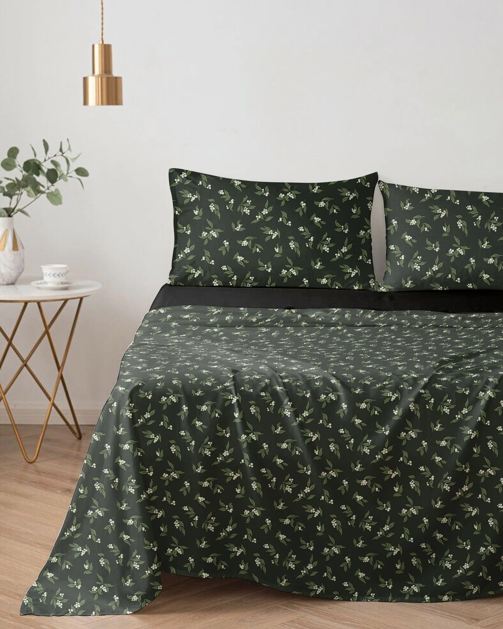 Midnight Garden Fitted Sheet Set