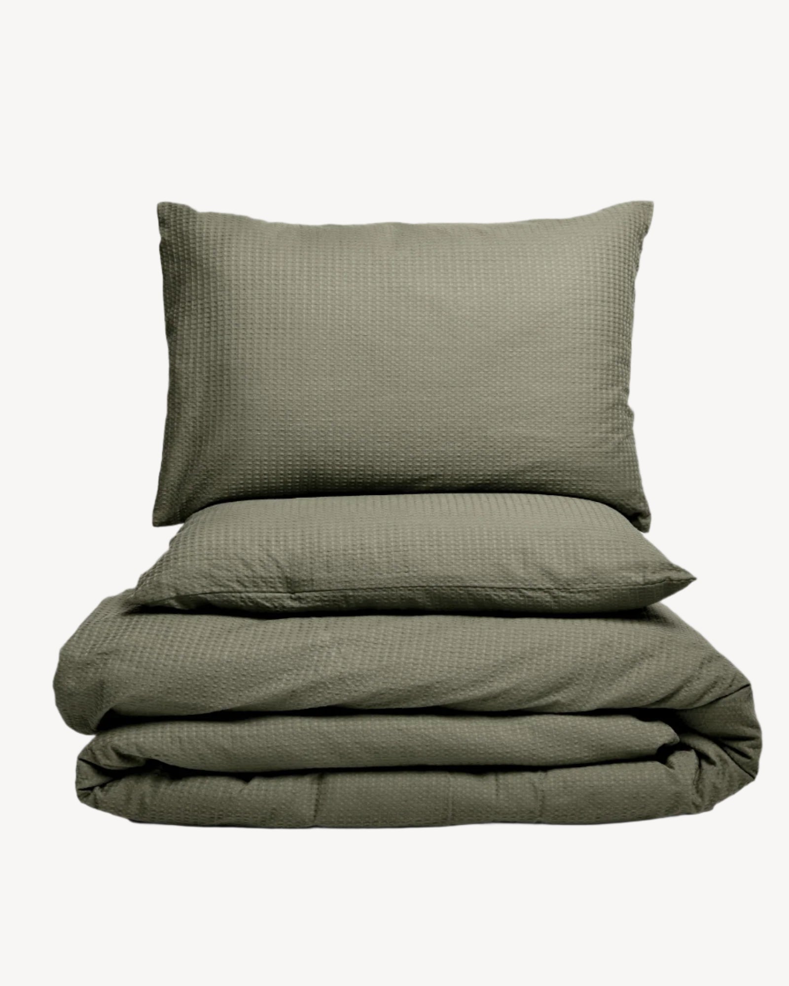 Waffle Duvet Cover Set