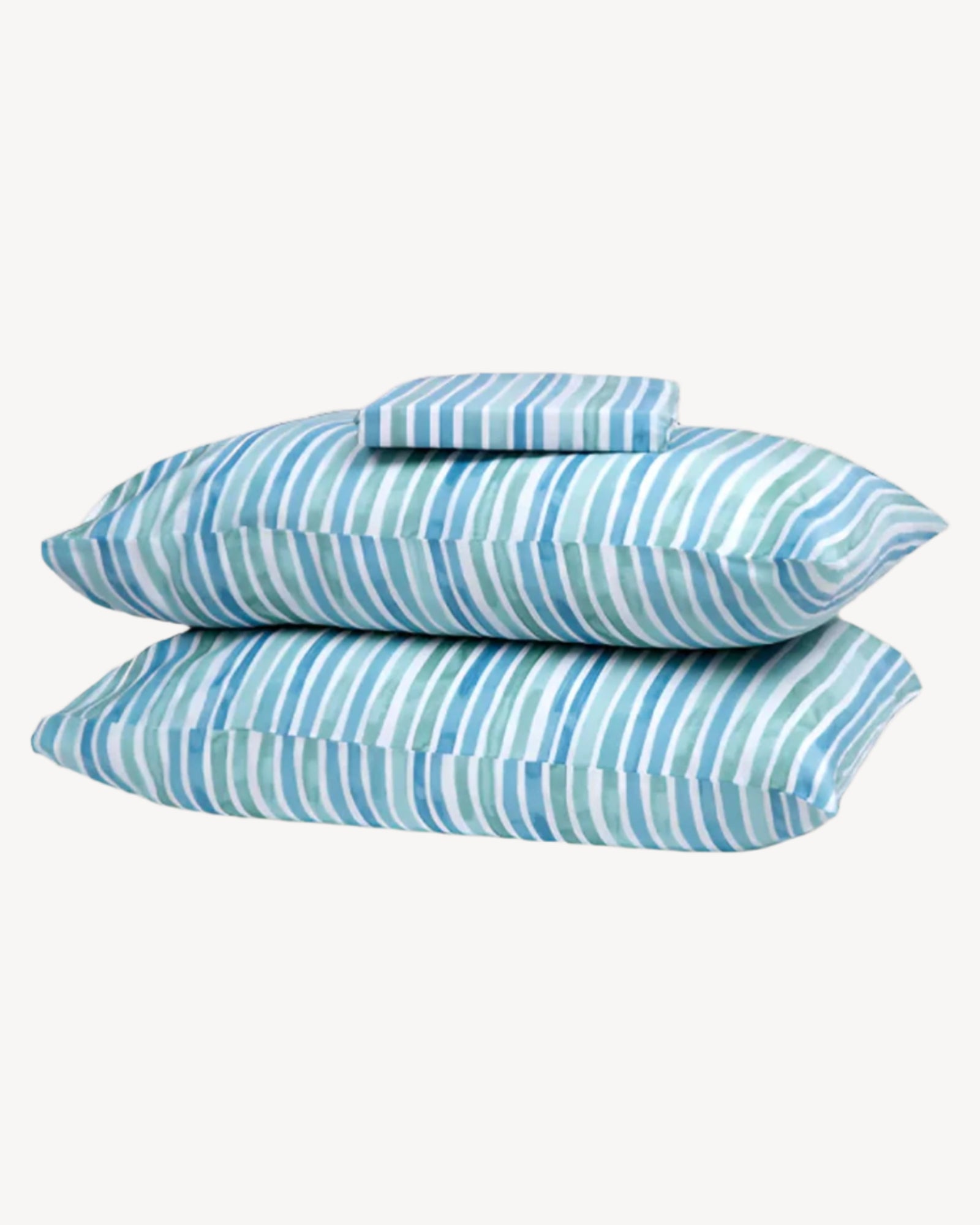 Sea Stripe Fitted Sheet Set