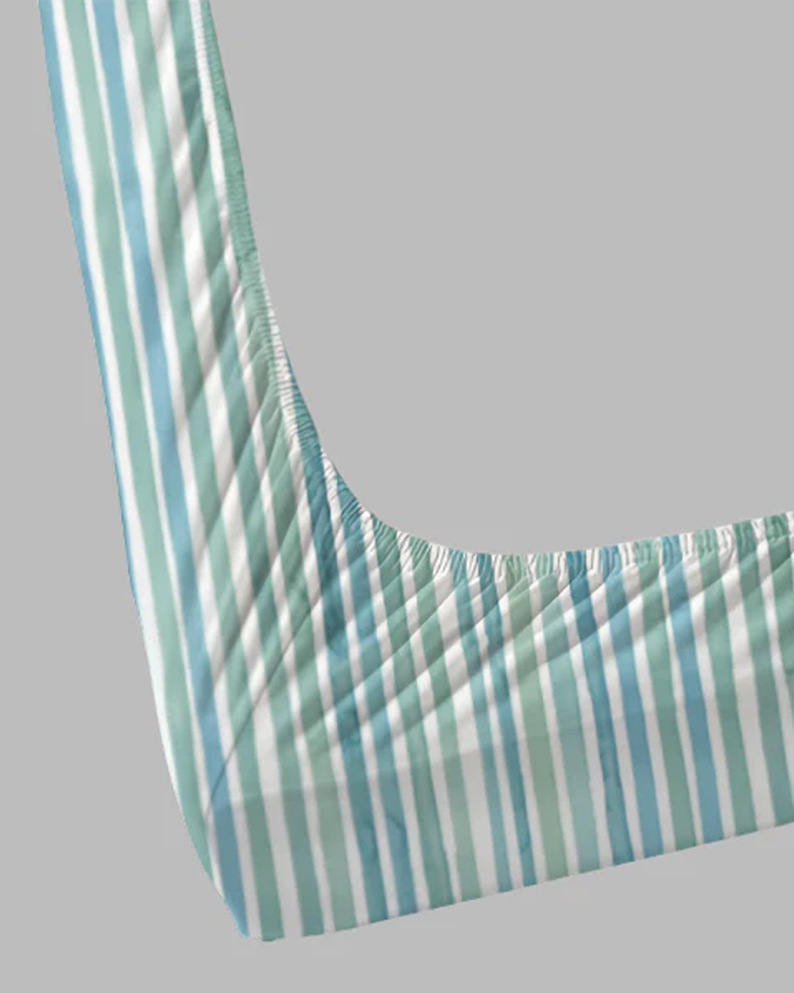 Sea Stripe Fitted Sheet Set