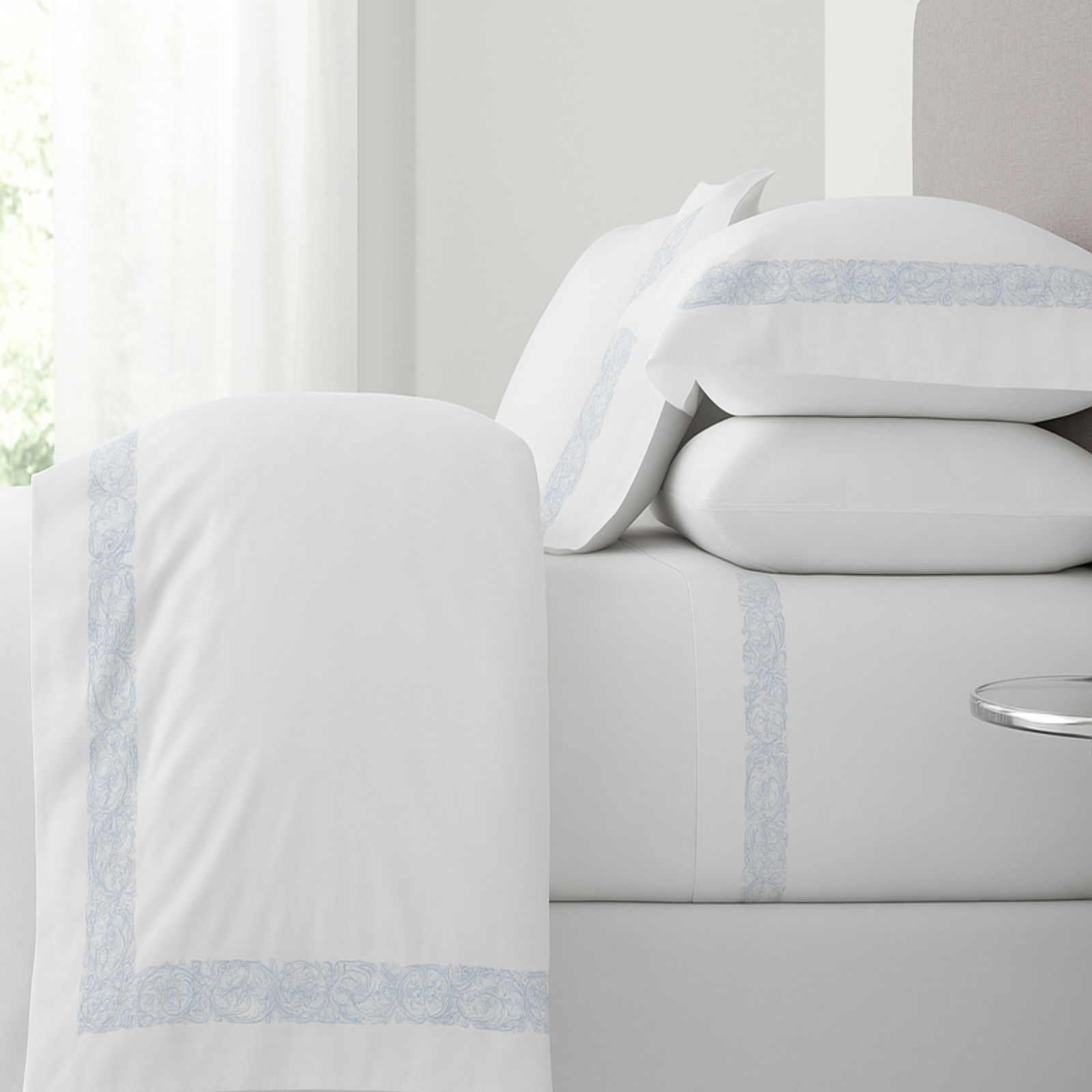 1000 Supima Swirls Bed Sheet