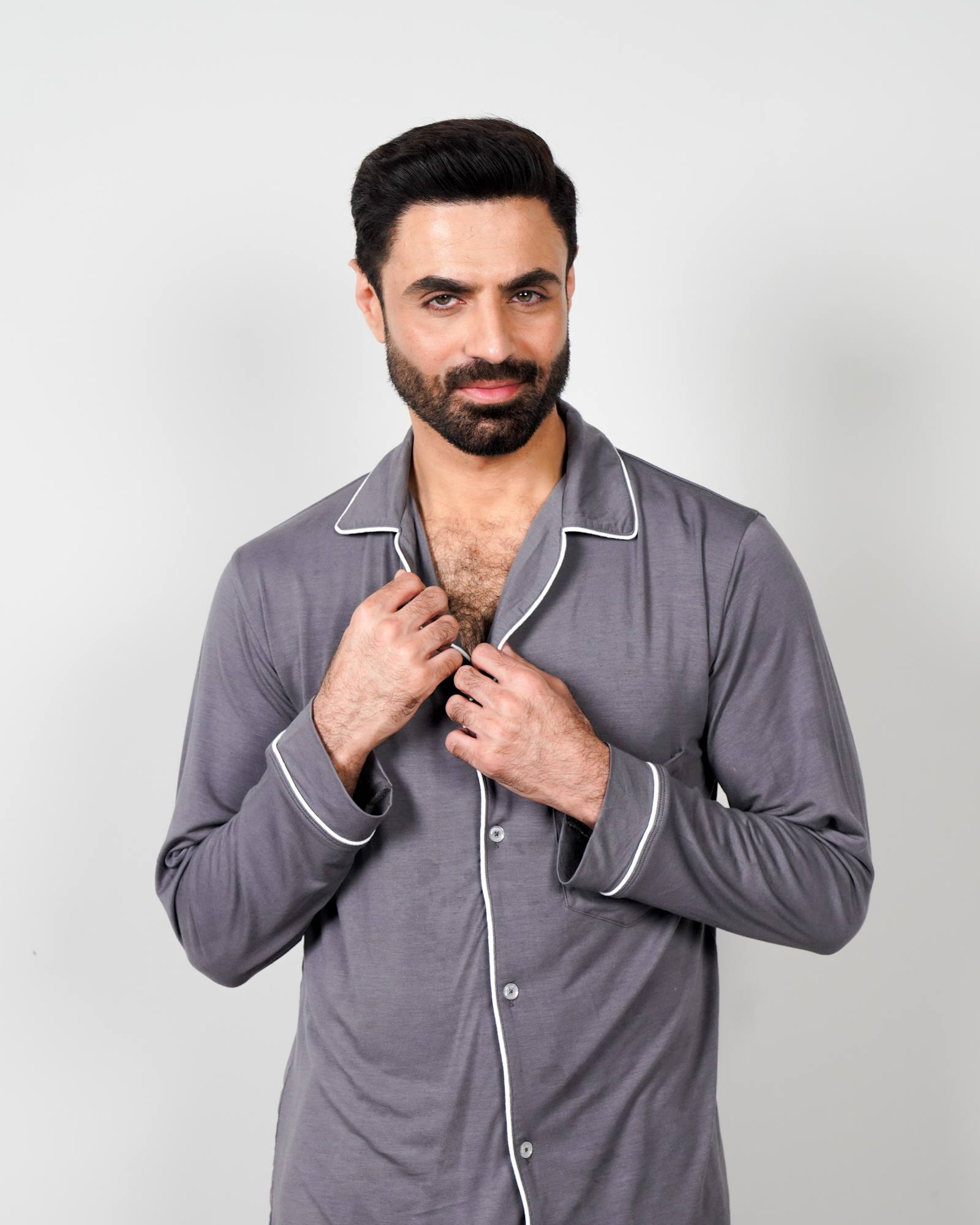 طقم بيجامات من قماش Tencel Modal