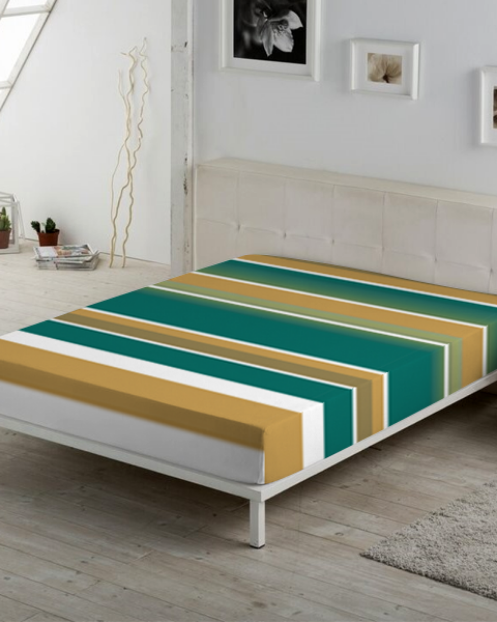 Emerald Sunset Fitted Sheet