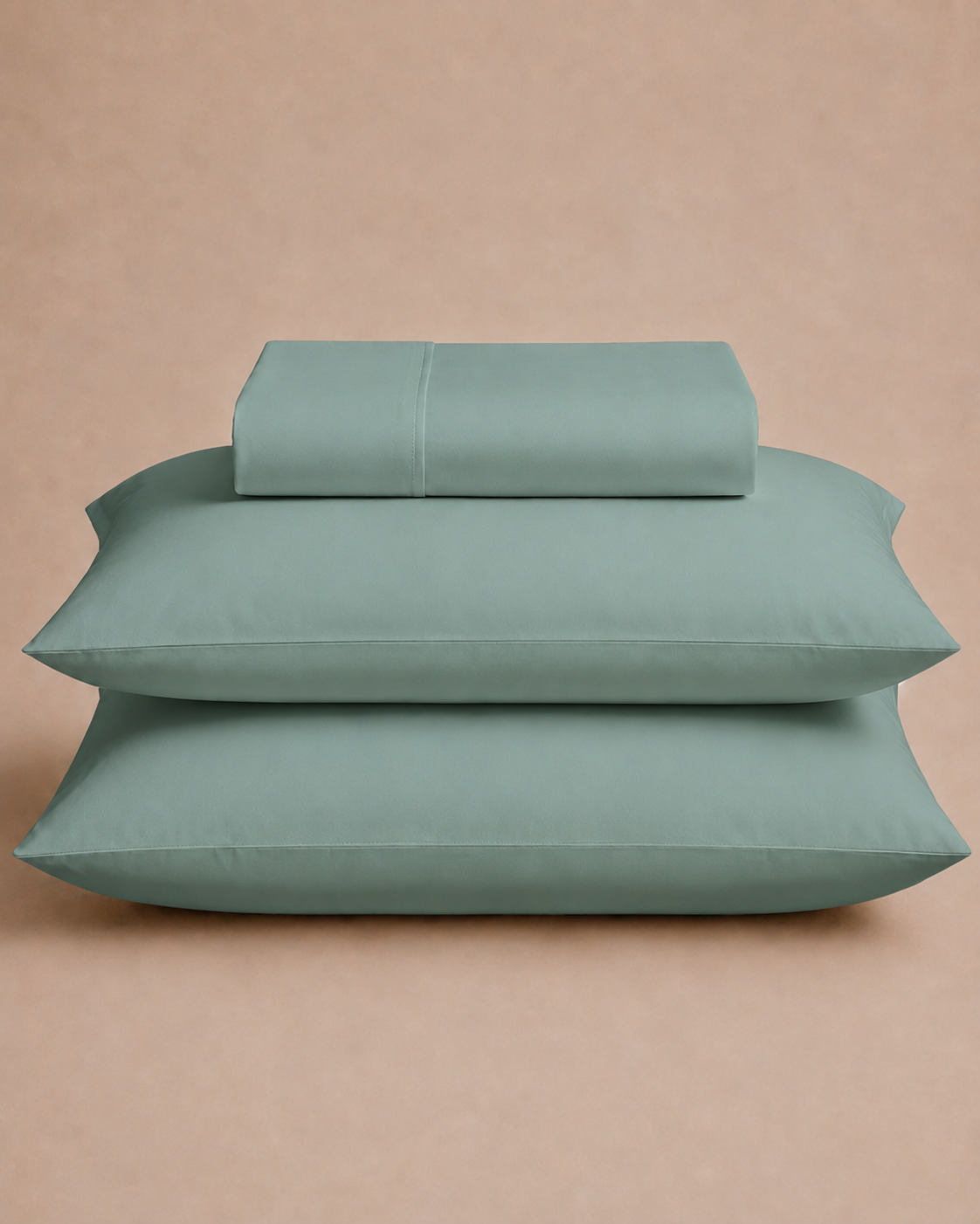 T200 Solid Flat Sheets - Mint Green