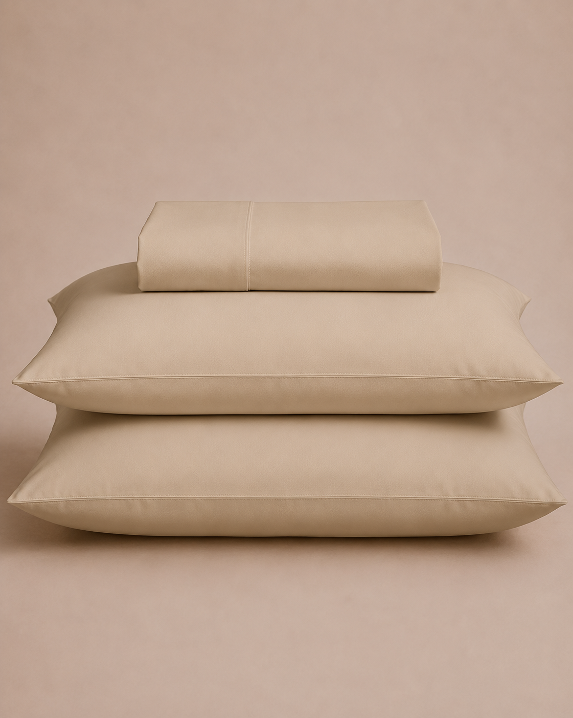 T200 Solid Flat Sheets - Beige
