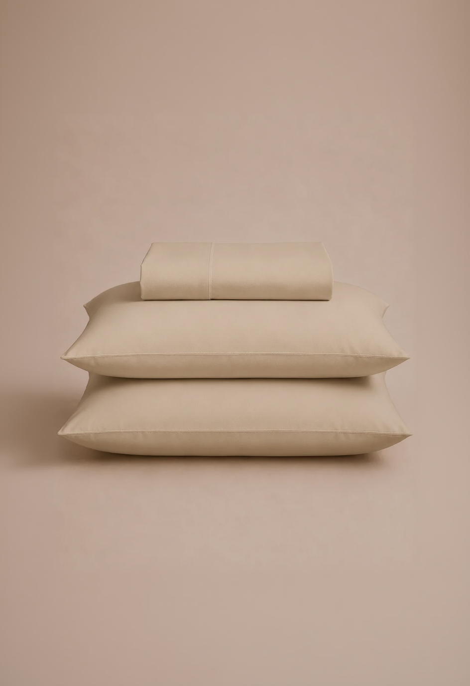 T200 Solid Flat Sheets - Beige