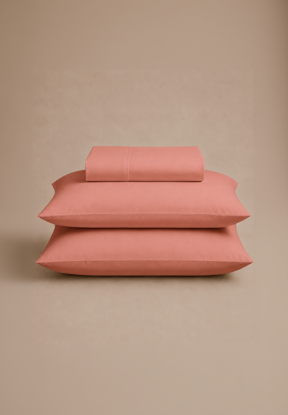 T200 Solid Flat Sheet Set - Blossom Pink