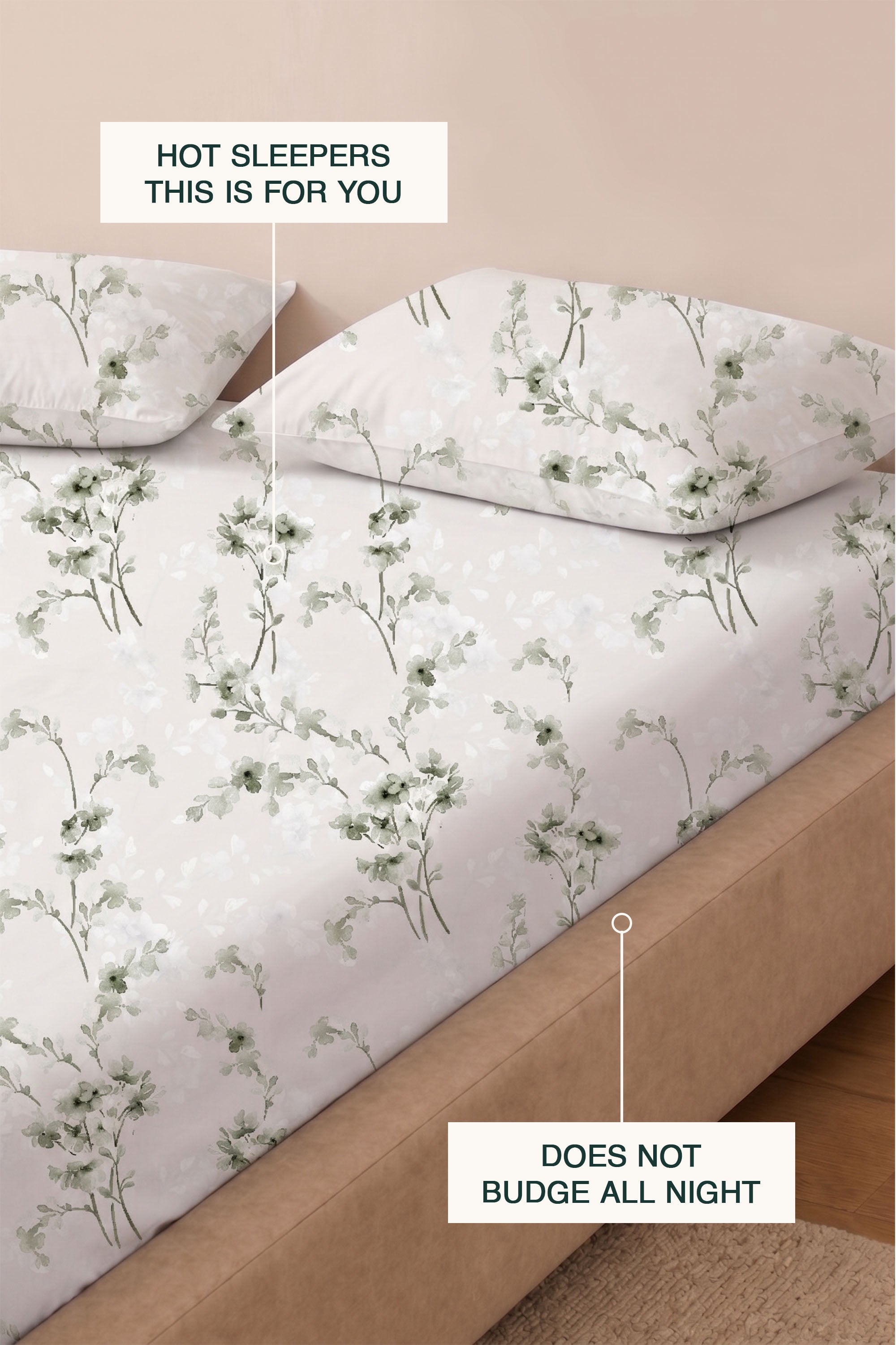 Emerald Oasis Fitted Sheet Set