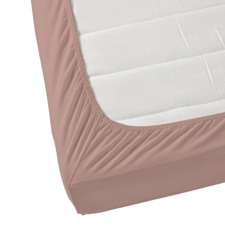 Blossom Pink Solid Bed Sheet Set