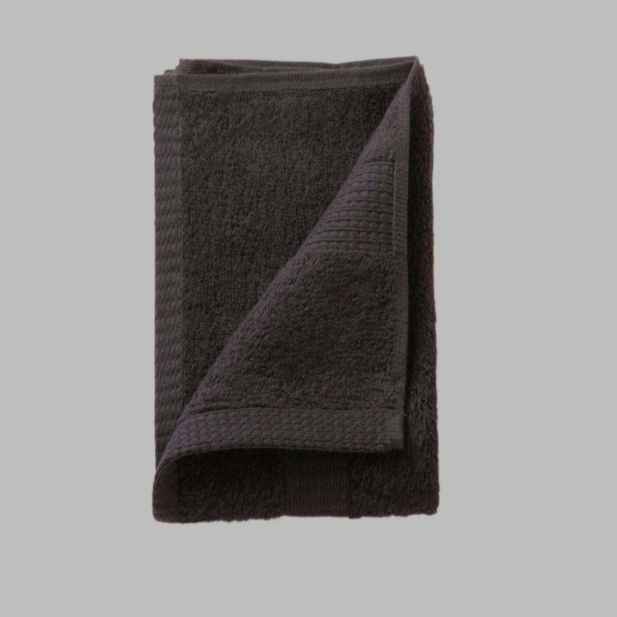 Black Dash Striped Hand Towel - THE LINEN COMPANY