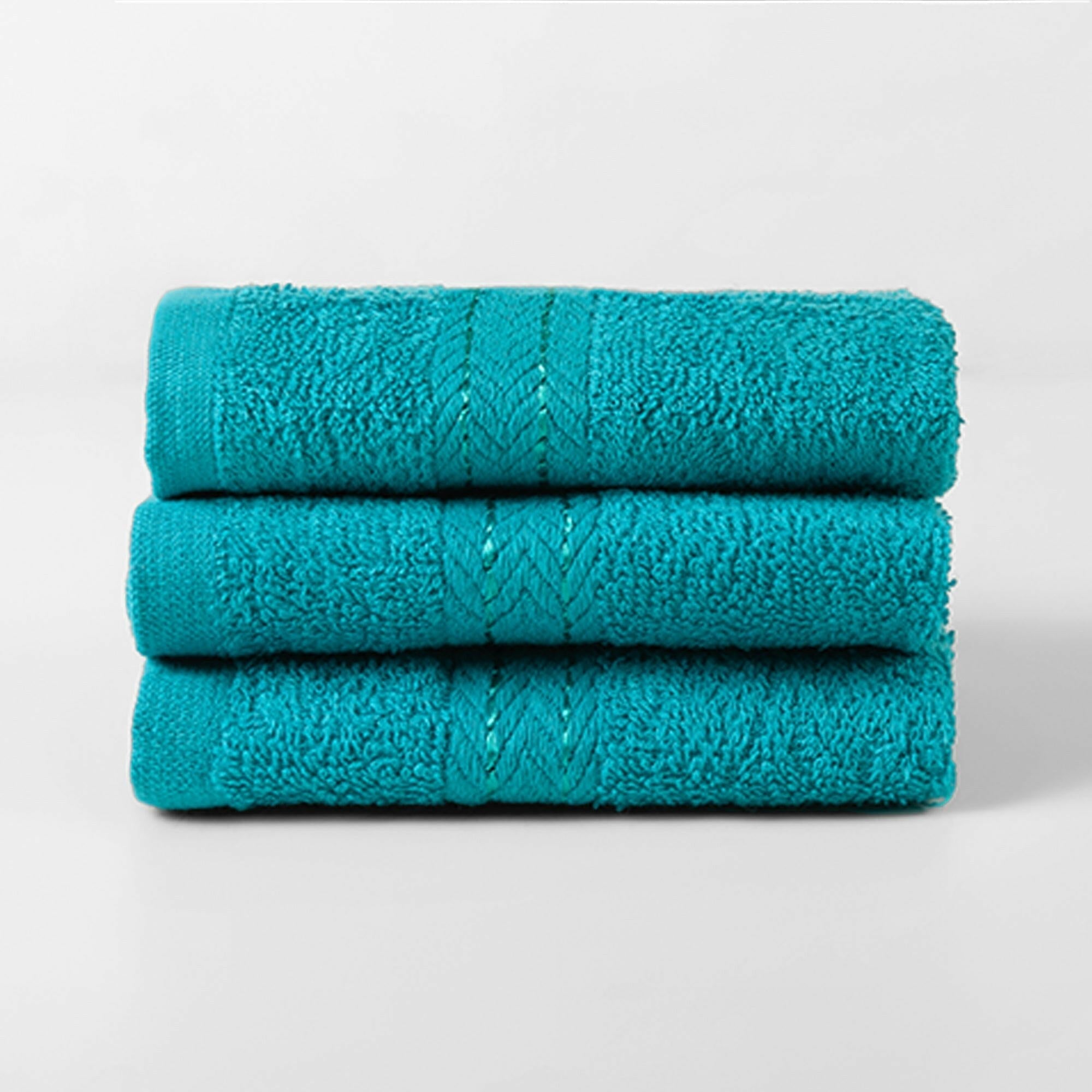 Blue Face Towel - Set of 3 - THE LINEN COMPANY