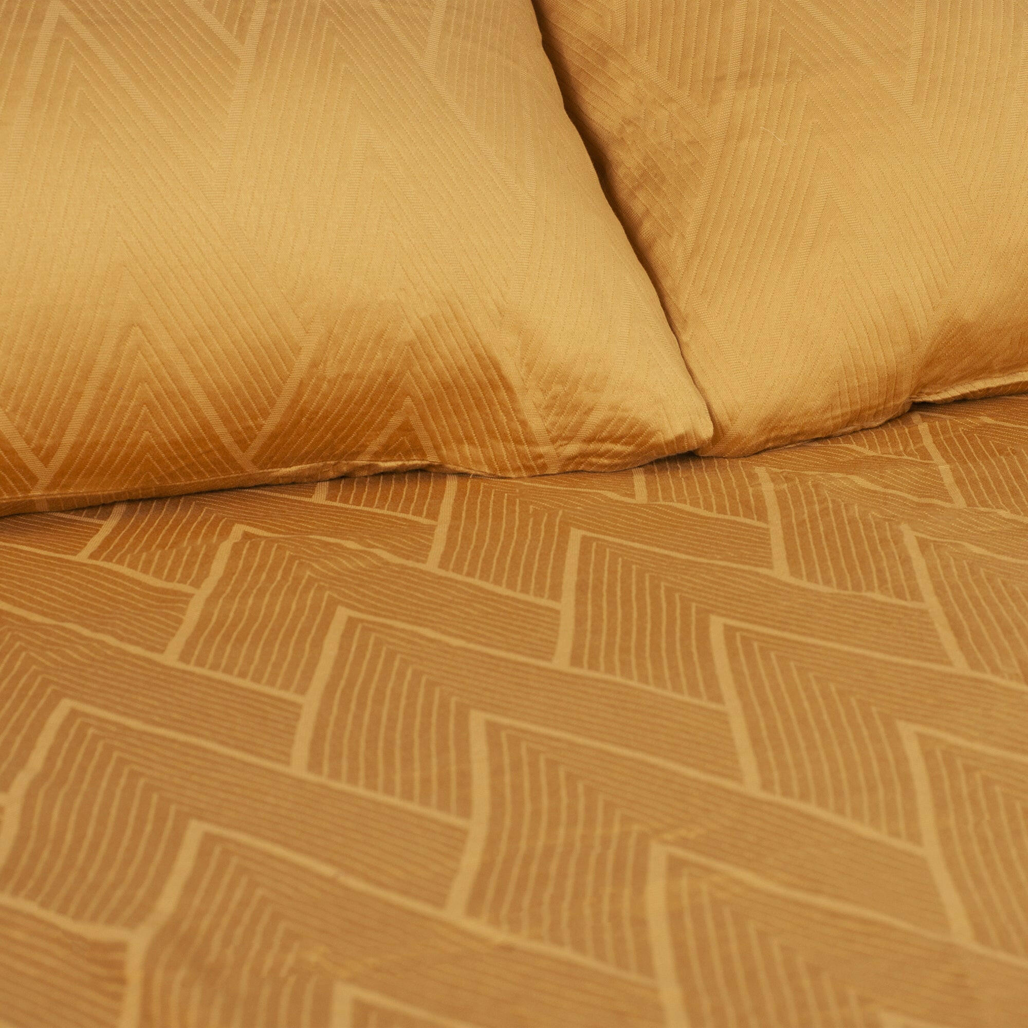 Butterscotch Duvet Cover Set - THE LINEN COMPANY