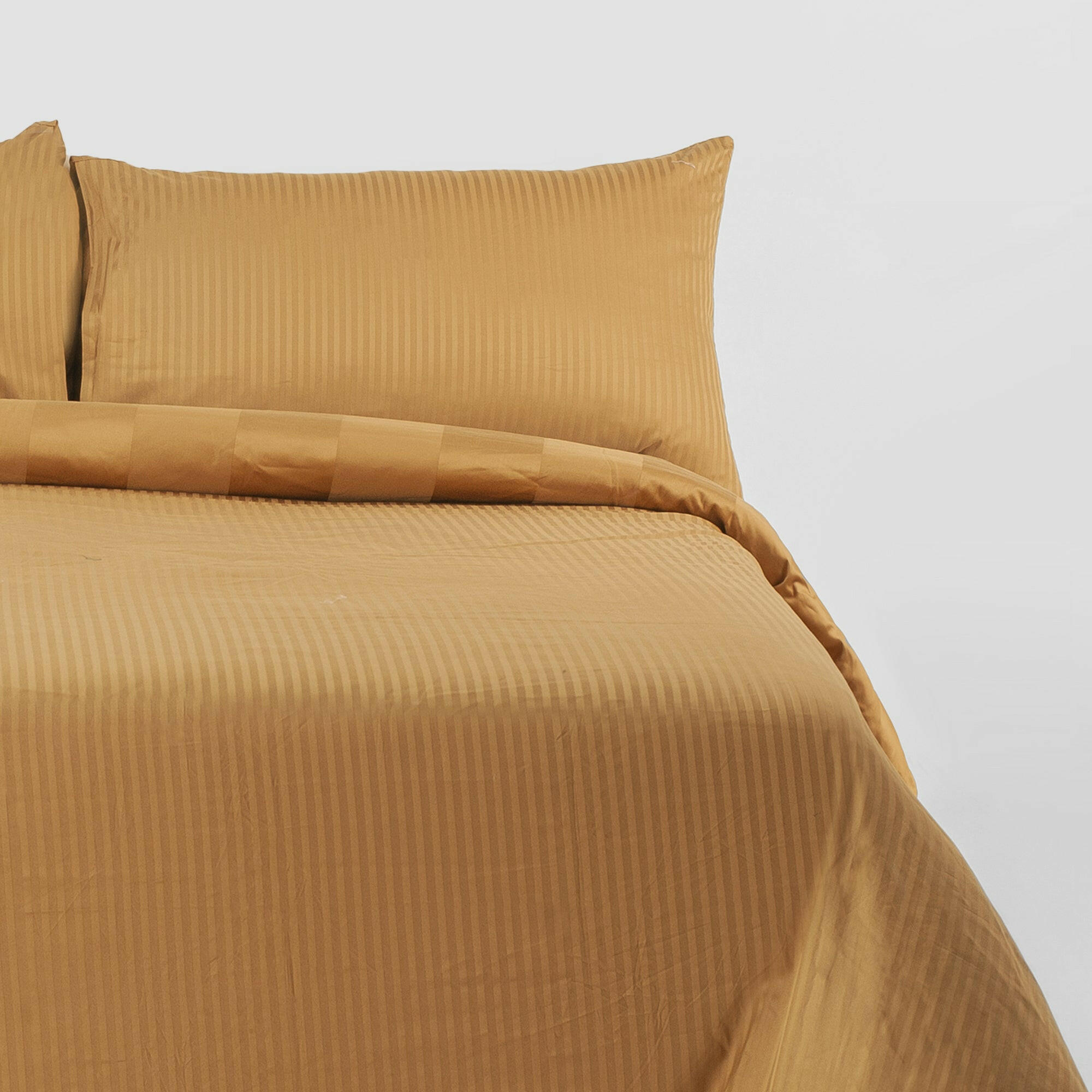 Caramelized Front Reversible Duvet Cover Set - THE LINEN COMPANY