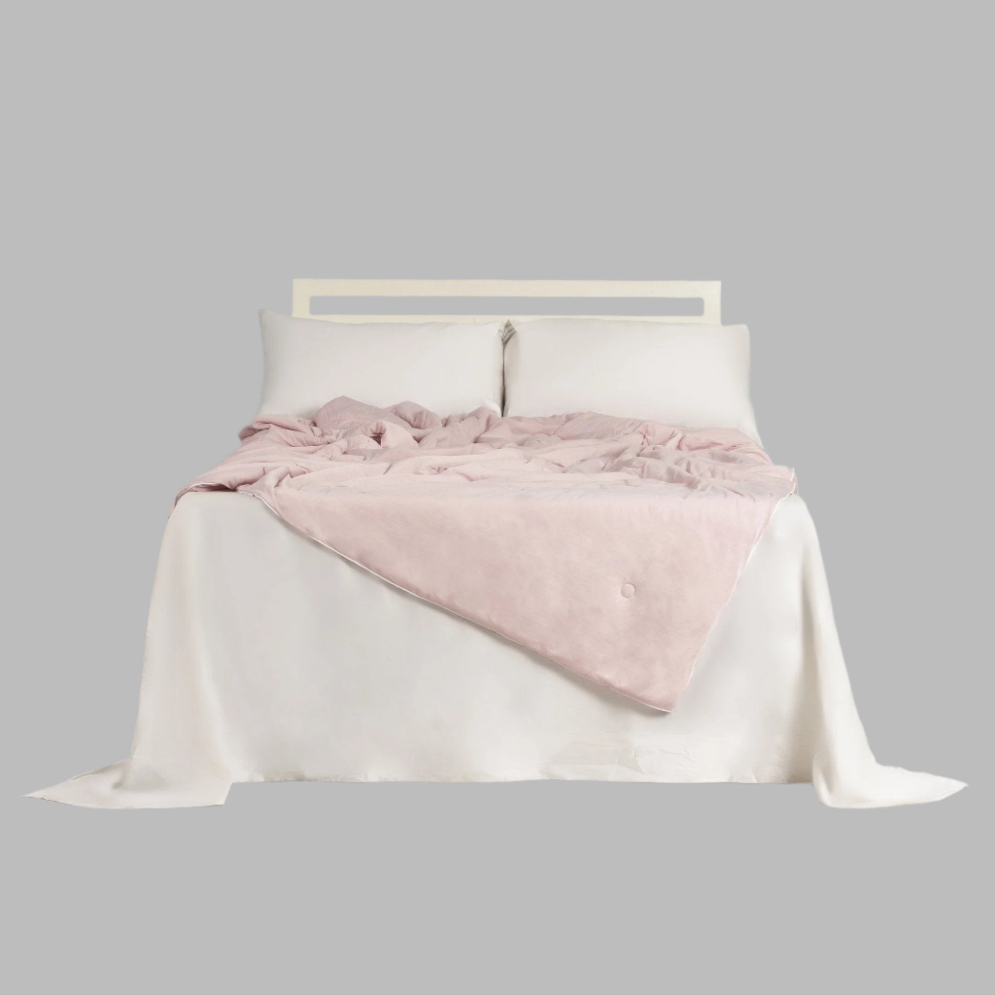 Chill Pink Ice Blanket - THE LINEN COMPANY