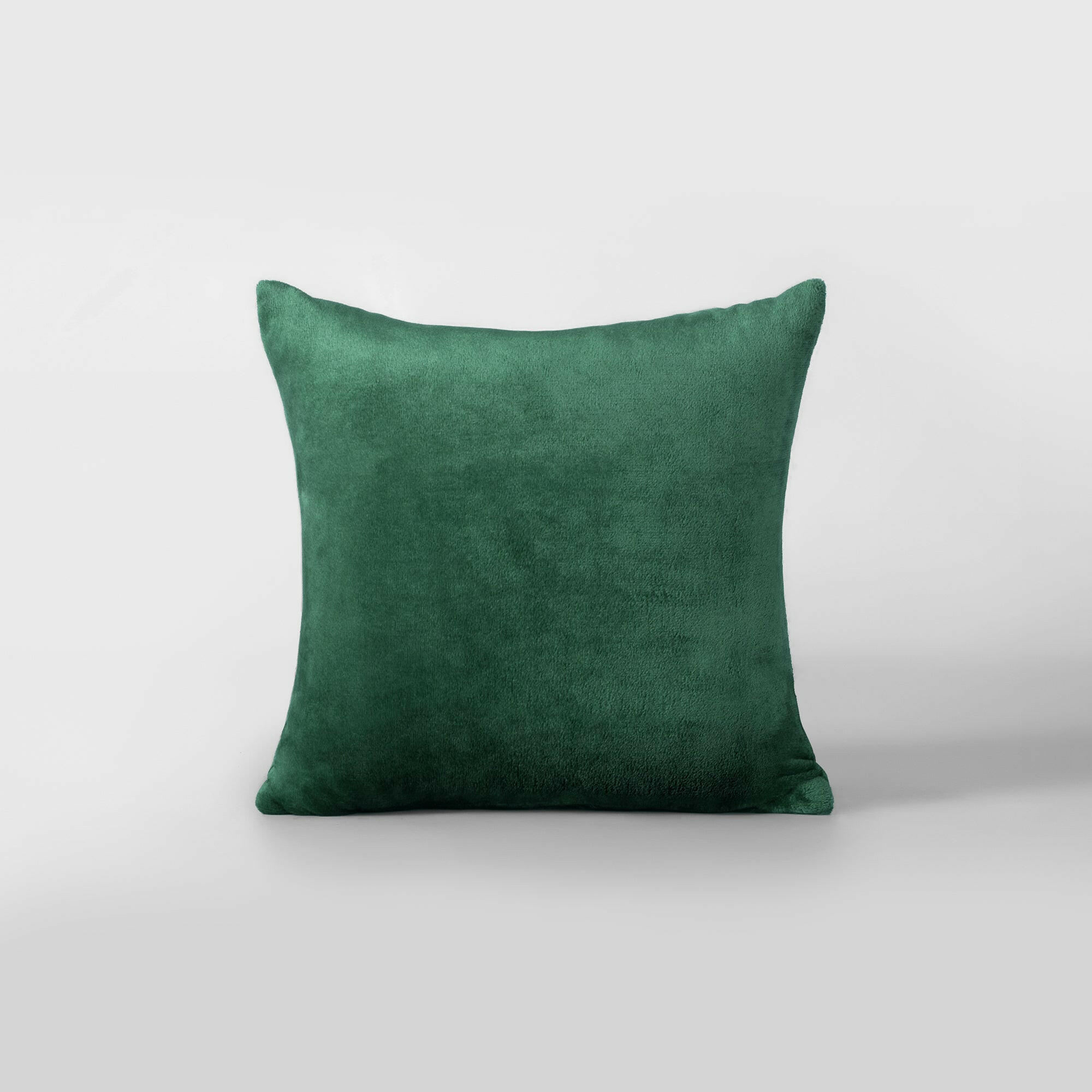 Emerald Green Plush Cushion - THE LINEN COMPANY