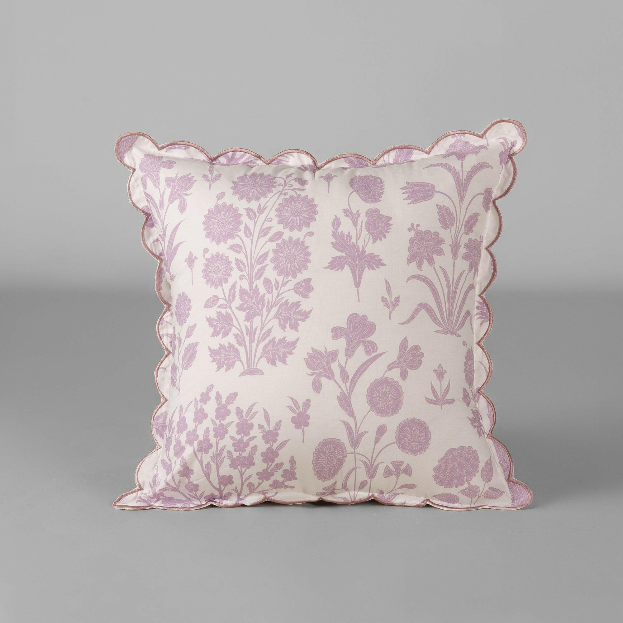 Forest Pink Cushion Cover - THE LINEN COMPANY