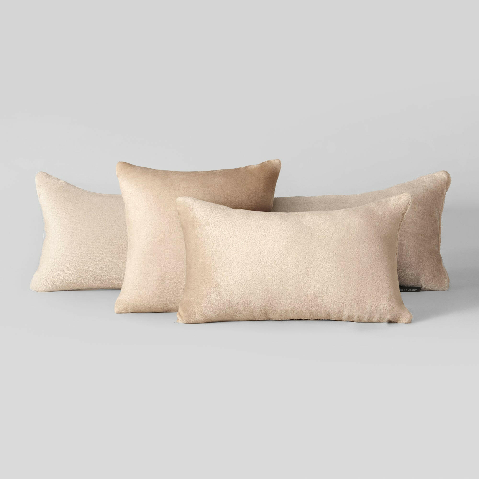 Golden Plush Cushion - THE LINEN COMPANY