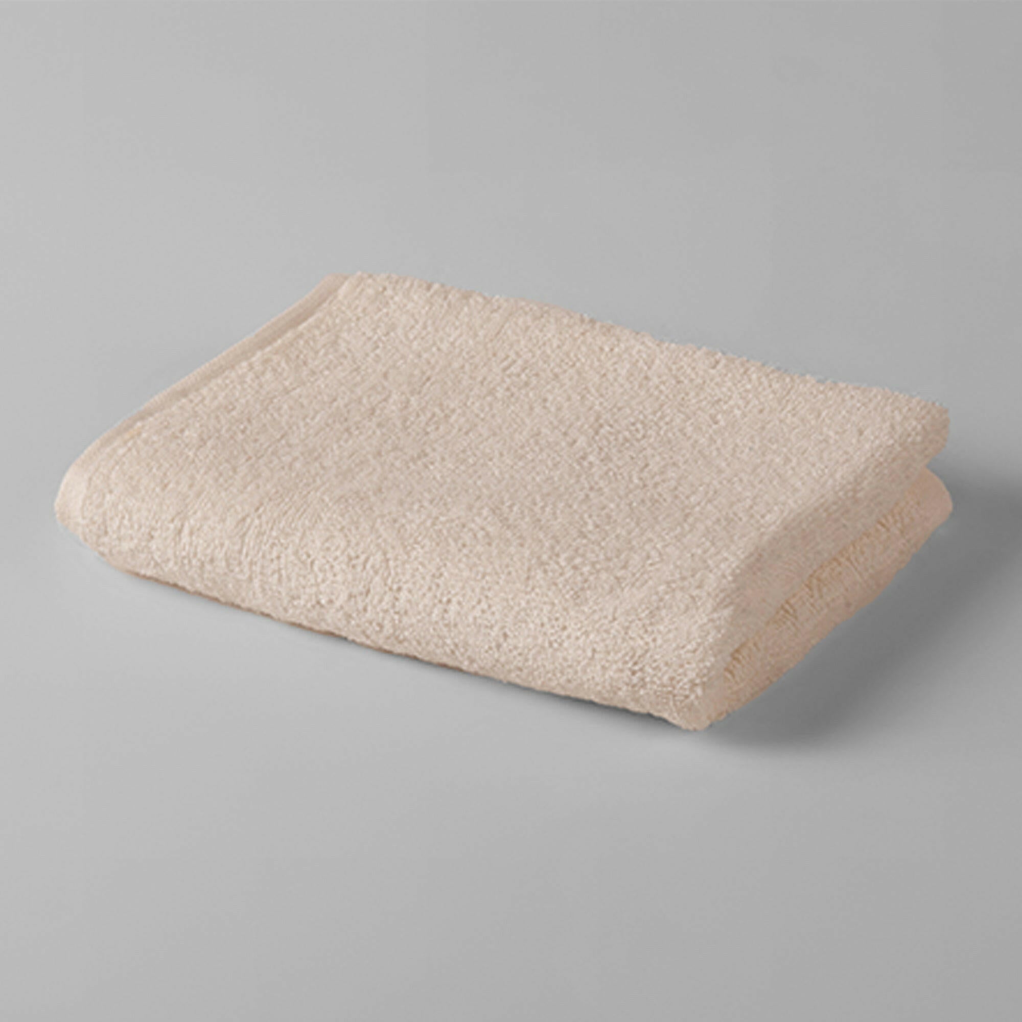 Ivory Plain Hand Towel - THE LINEN COMPANY