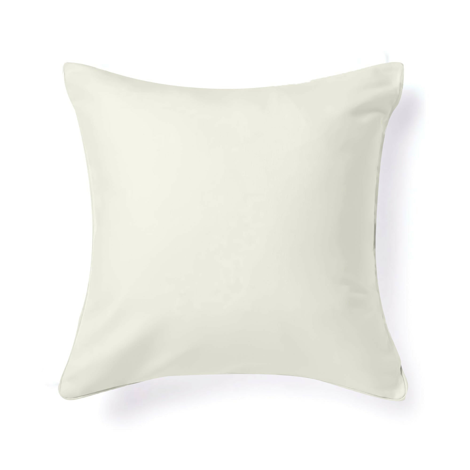 Ivory Solid Cushion Cover - THE LINEN COMPANY