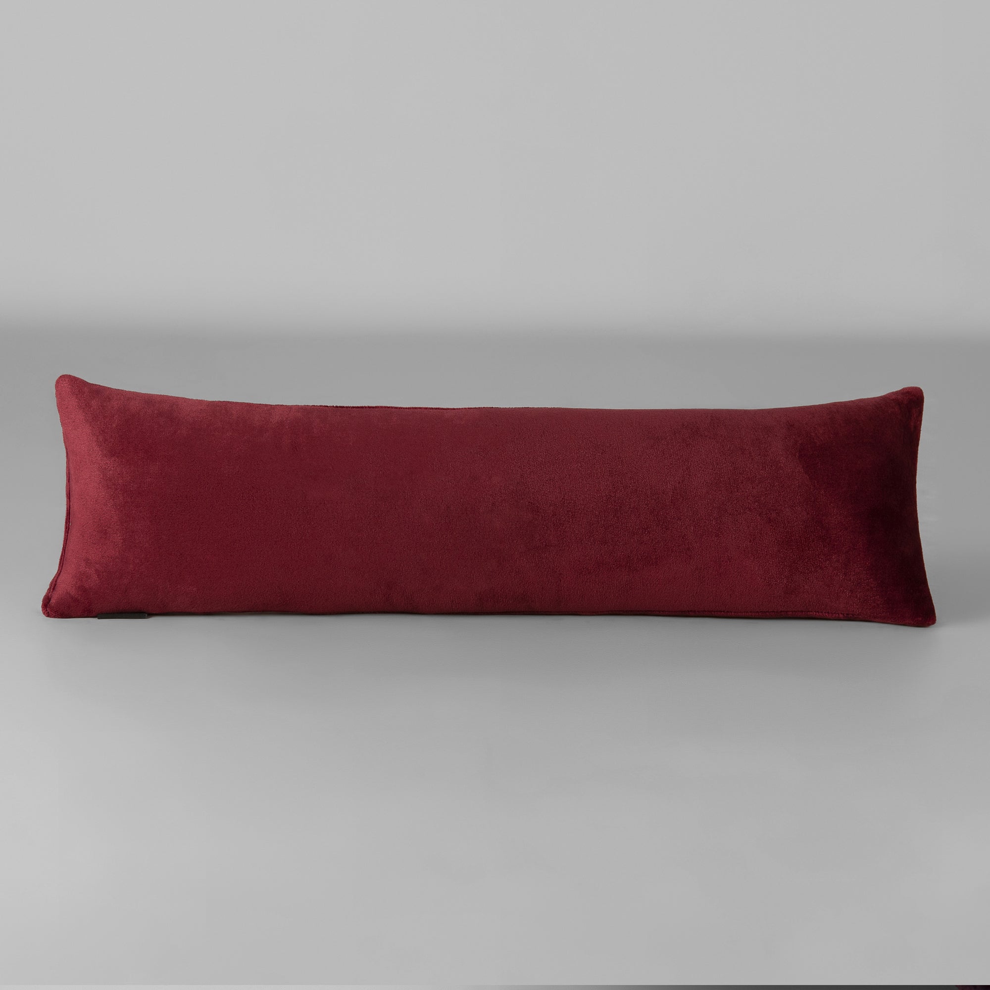 Maroon Plush Cushion - THE LINEN COMPANY