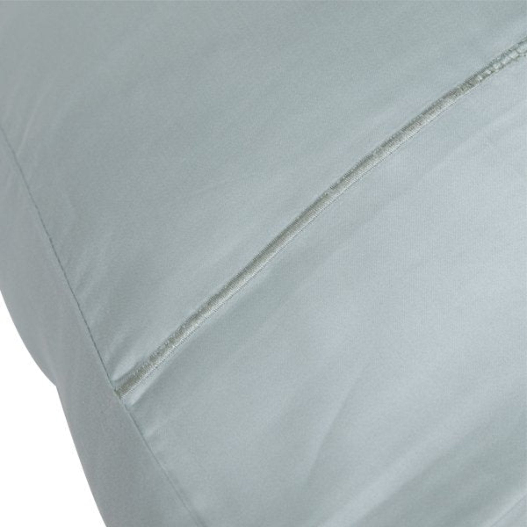 Mist Solid Bed Sheet Set - THE LINEN COMPANY