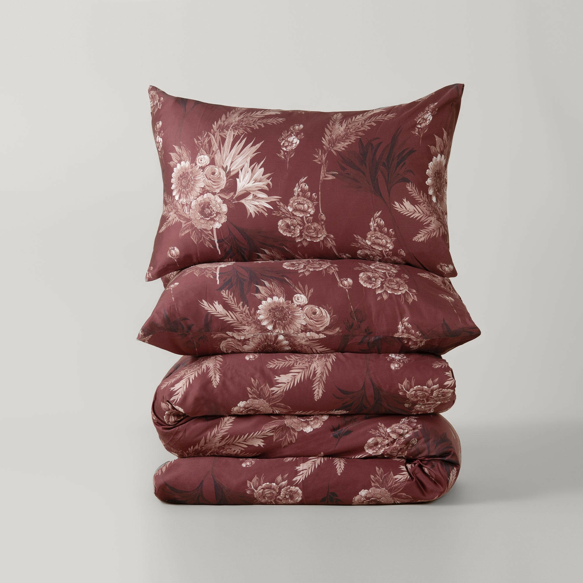 Mulberry Medley Duvet Cover Set - THE LINEN COMPANY