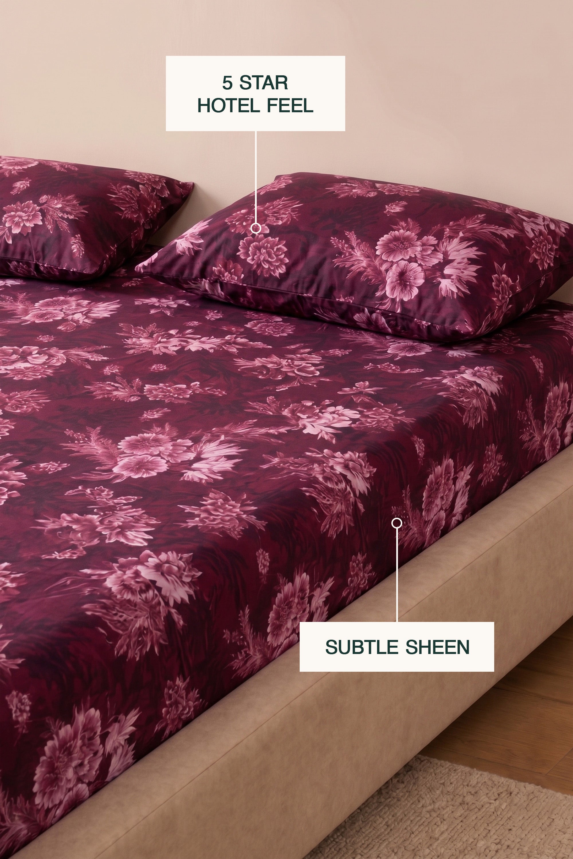 Mulberry Medley Bed Sheet Set - Luxe Edition